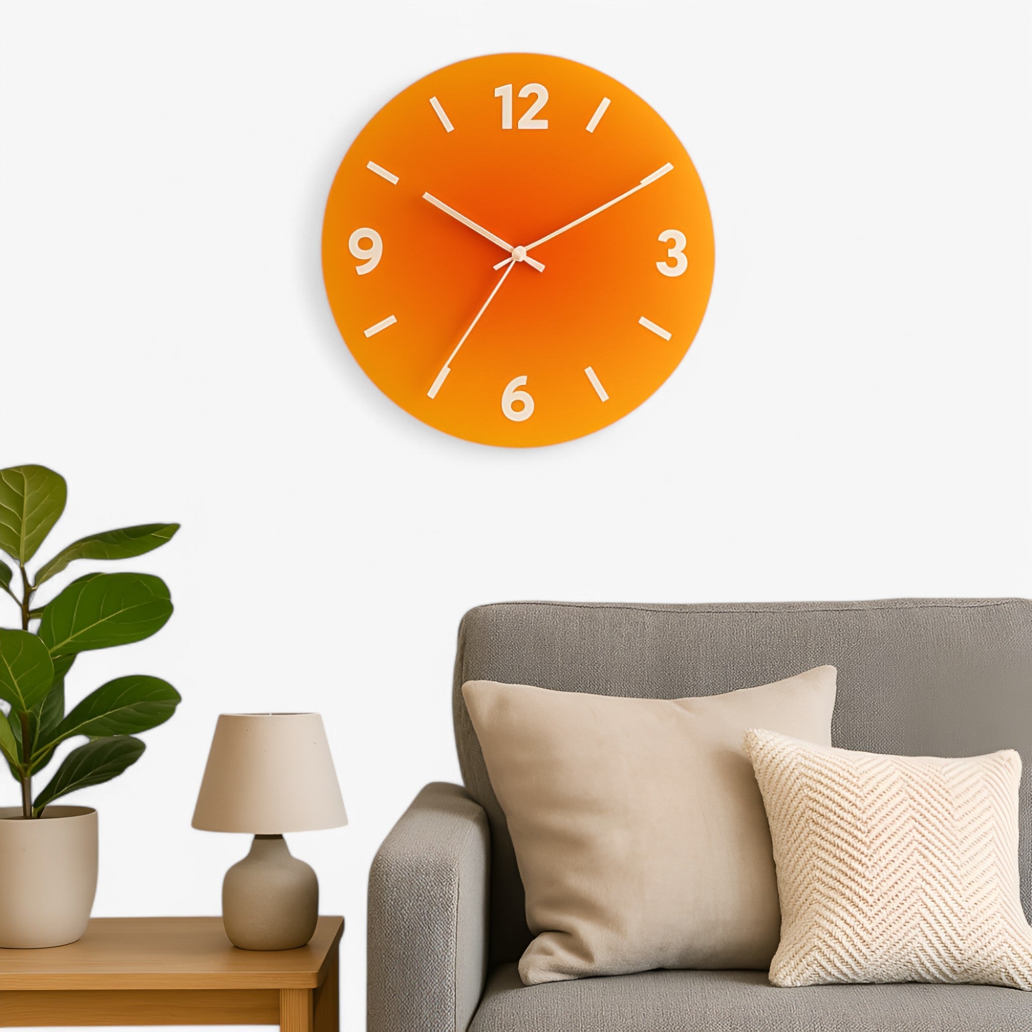 Orologio da parete in vetro di design Uomo - - design orologio orologio parete P101 parete uomo vetro wall clock wall clocks - Concept Palermo
