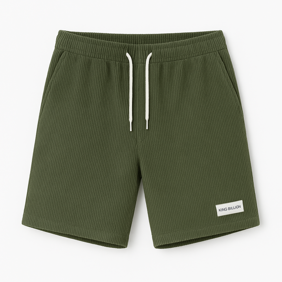 Pantaloncini in velluto a coste – Stile robusto, vestibilità comoda Uomo - Verde - comoda coste pantaloncini pantaloncini velluto robusto short shorts shorts for men stile uomo - Concept Palermo