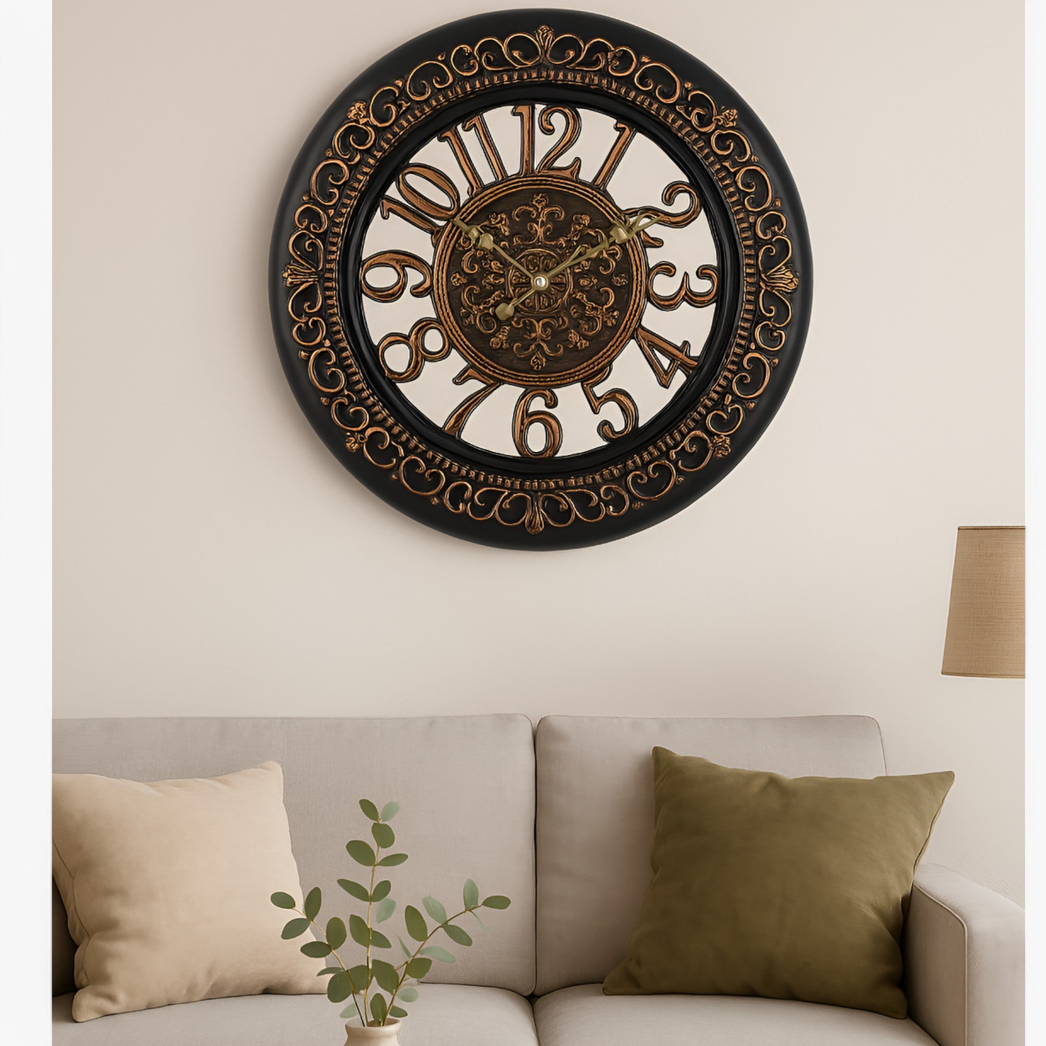 Orologio da Parete di Lusso per Uomo, Design Moderno e Silenzioso - - orologio orologio parete P365 parete uomo wall clocks - Concept Palermo