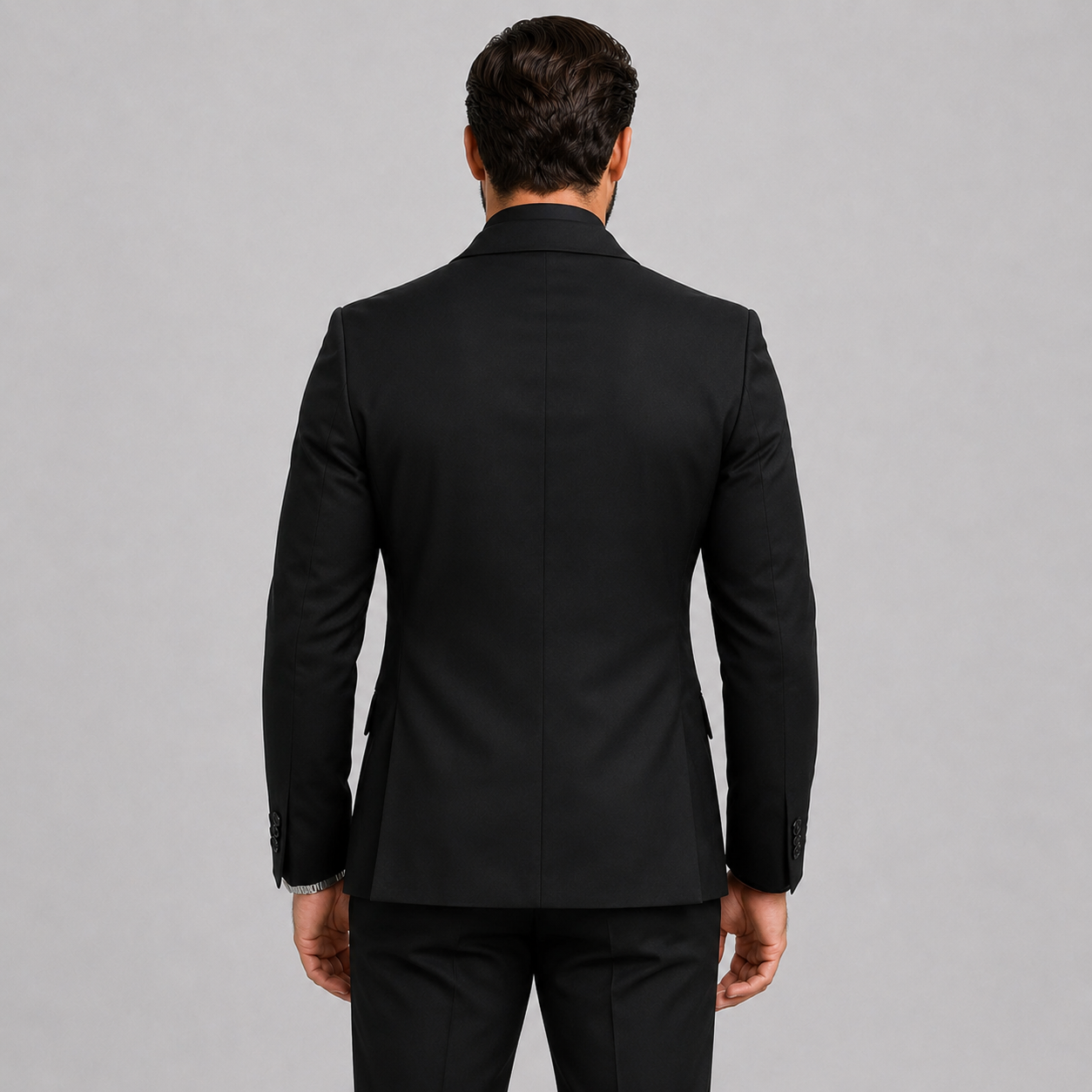 Abito Slim-Fit da Uomo per Matrimoni e Occasioni Formali - - abito uomo avondlook blazer set bruiloft outfit diner outfit elegant enkele knoopsluiting evenement outfit formele kleding heren kostuum heren mode heren pak kantoor stijl lunelle matrimonio mid-rise taille minimalistisch modern pantalon set slim fit slim fit kostuum slim fit pak stijlvol tijdloos veelzijdig verzorgde snit zakelijke kleding - Concept Palermo