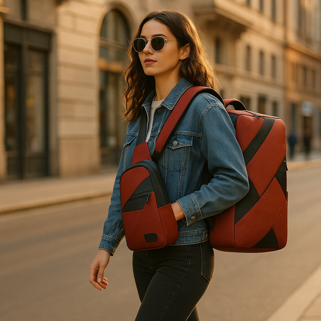 Set 3 in 1 con zaino e accessori coordinati Donna - - accessori Backpack Backpacks bags coordinati donna zaino zaino accessori - Concept Palermo