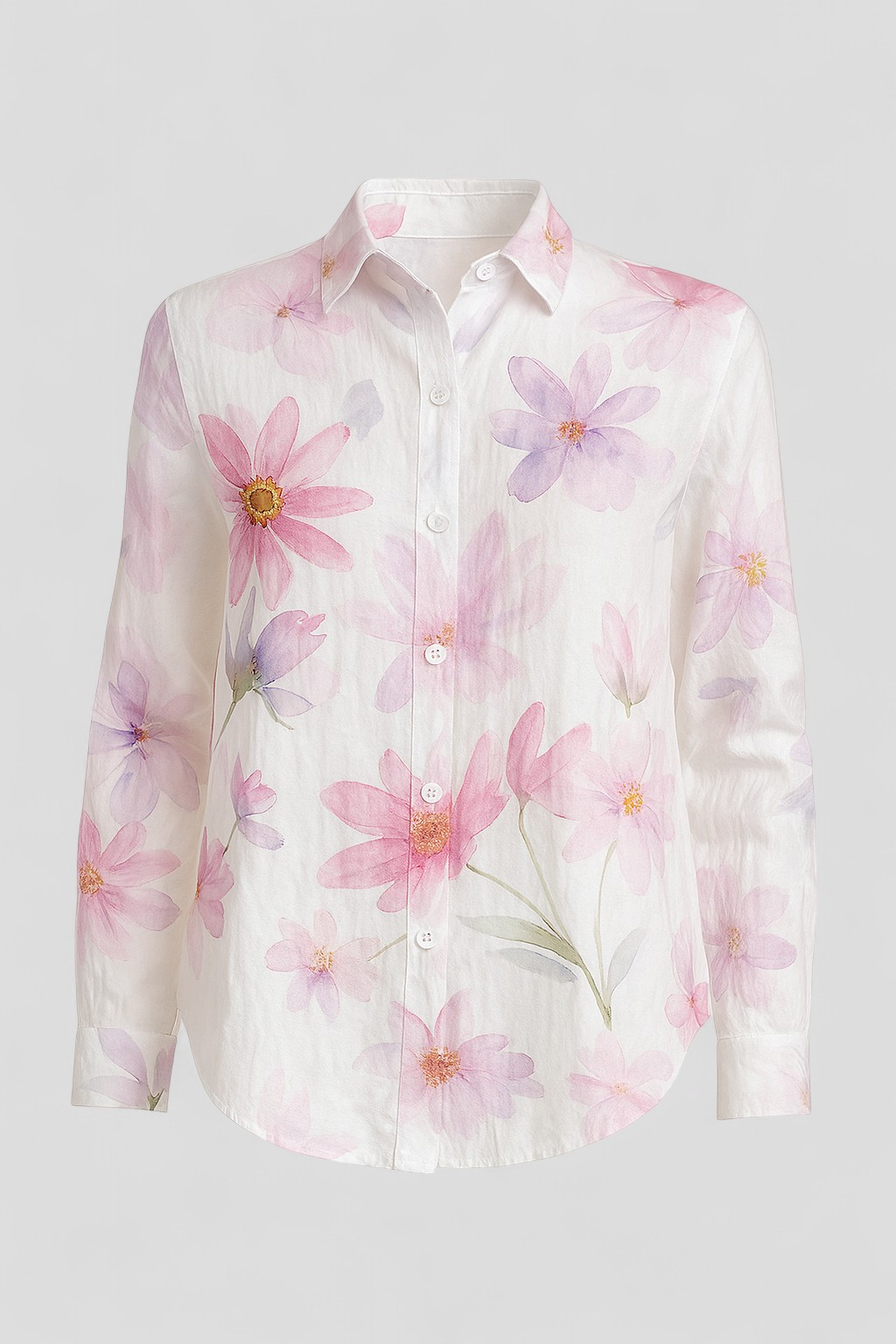 Blusa Floreale Estiva Donna Maniche Corte Colorata S-XL - Stampa Unica - Bianco - abbigliamento casual blusa blusa colorata blusa donna blusa versatile colorata comoda e stilosa donna gonna e blusa look giocoso moda estiva outfit unico stampa stampa artistica taglie disponibili unica women's top clothes - Concept Palermo