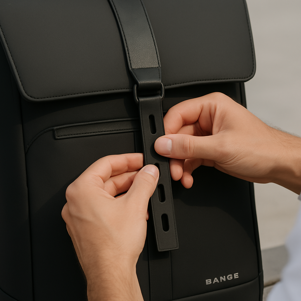Zaino da viaggio multiscomparto impermeabile per laptop Oro Uomo - - Backpacks bags impermeabile laptop multiscomparto uomo viaggio zaino zaino viaggio - Concept Palermo