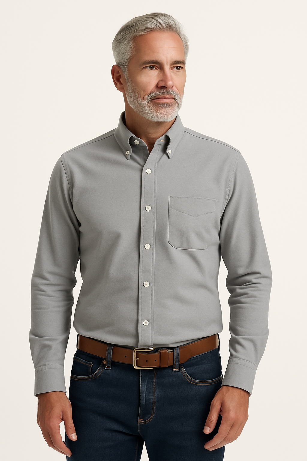 Camicia classica in cotone a maniche lunghe – Stile senza tempo in diversi colori - - camicia camicia classica classica colori cotone diversi lunghe maniche men's polo men's polo shirt Shirts und Polos - Concept Palermo