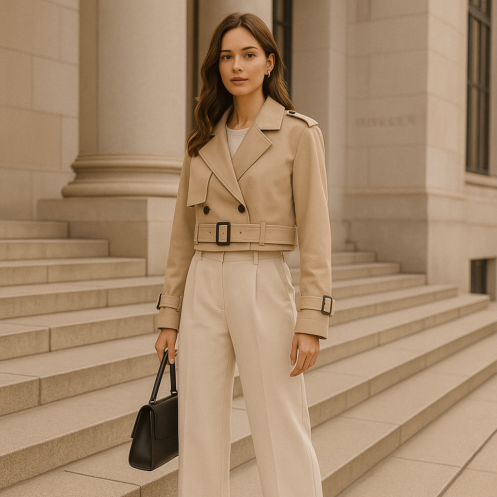 Cappotto trench con cintura Grigio - - cappotto cappotto trench cintura coat coats coats for women female coat Jackets & Coats trench women's coats & jackets - Concept Palermo