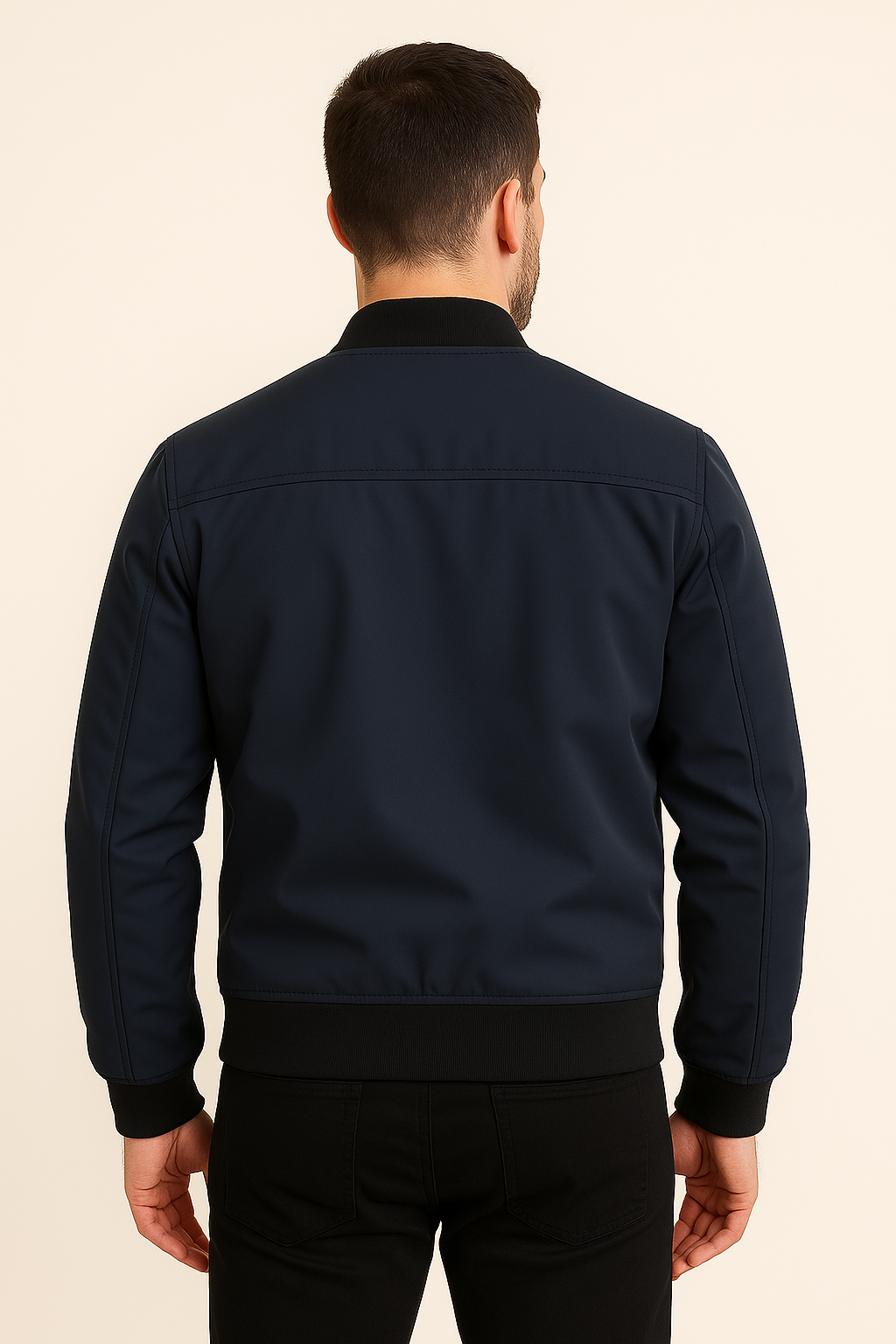 Giacca classica con cerniera - Minimalista. Maschile. Moderna - - cerniera classica giacca giacca classica Jacket jacket for men Jackets maschile men's coats & jackets minimalista moderna Winter jacket men - Concept Palermo