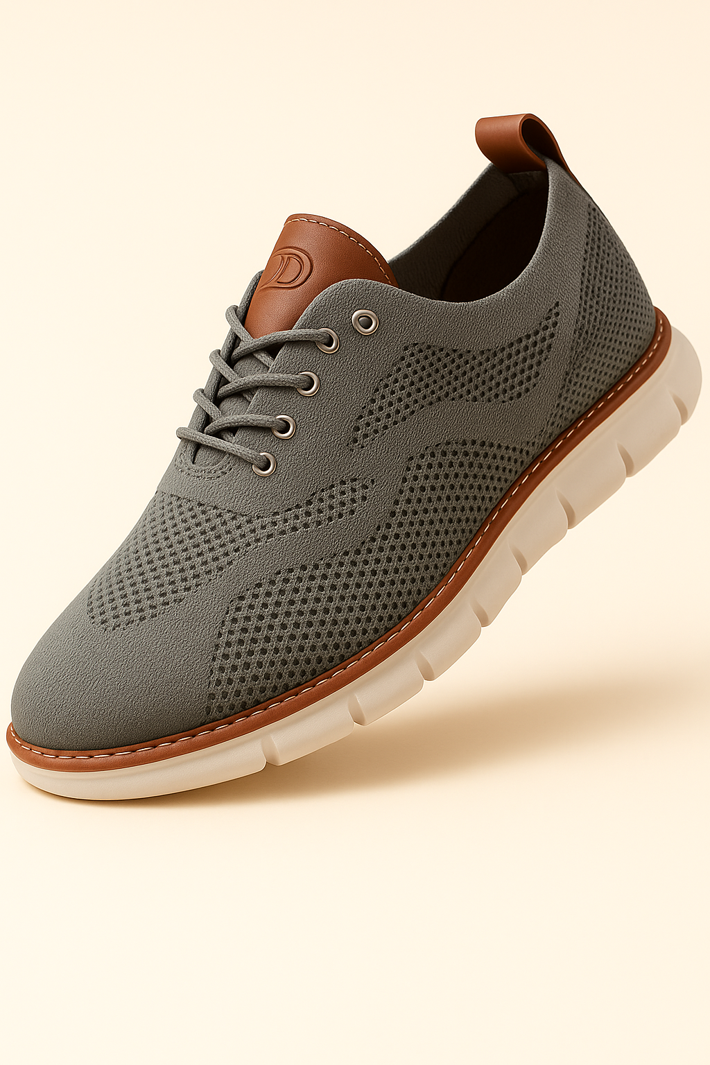 Scarpe in Pelle Leggere Comfort Tutto il Giorno Uomo/Donna - Grigio - comfort comfort leggero giorno leggero pelle shoes stile summer shoes tutto warm weather shoes - Concept Palermo