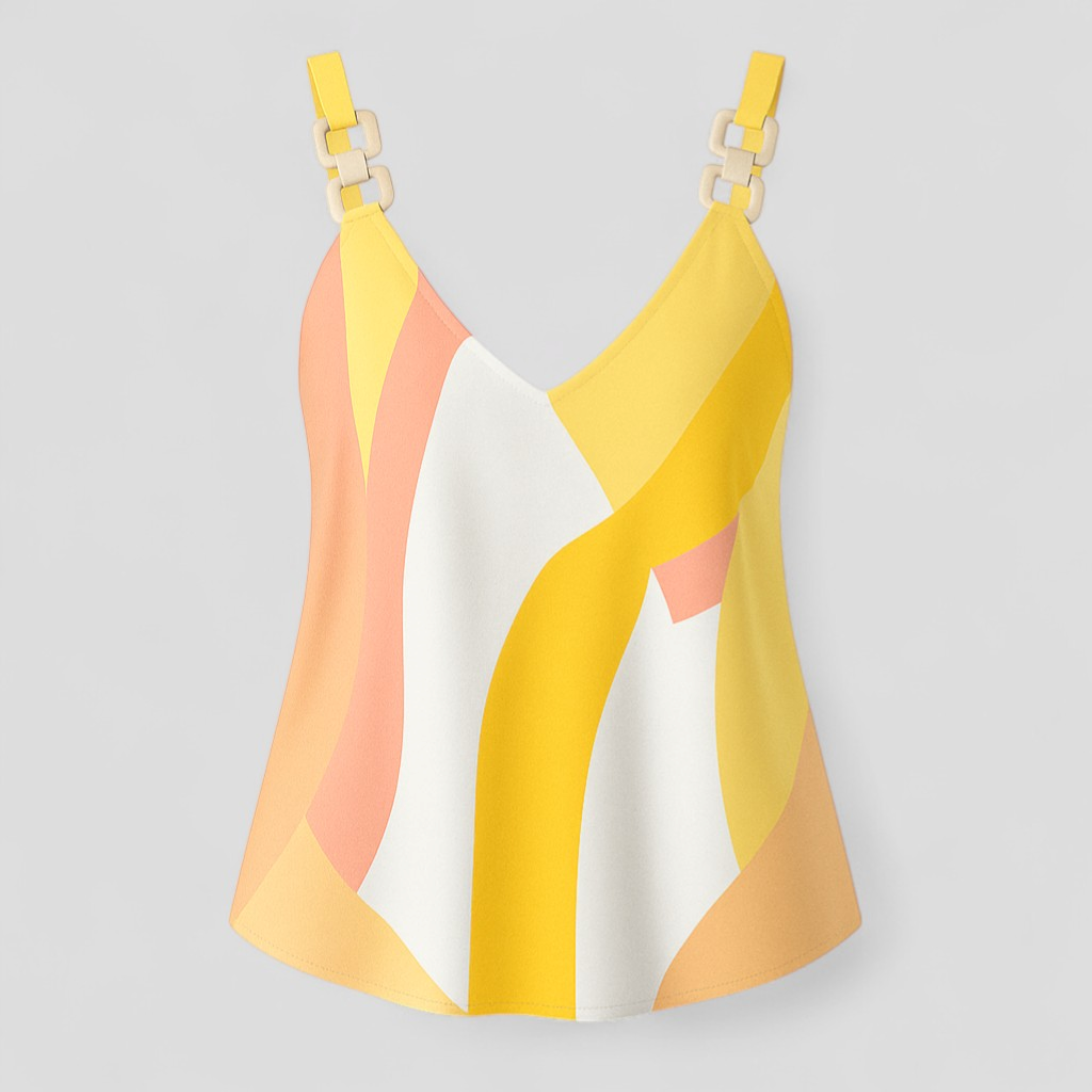 Blusa Donna Elegante in Chiffon Leggero, Maniche Lunghe, Vari Colori e Taglie - Giallo - abbigliamento ufficio blusa blusa donna blusa elegante blusa primavera estate blusa versatile chiffon chiffon donna donna leggero maniche lunghe moda casual scollatura a V taglia ampia tops oversize women's top clothes - Concept Palermo