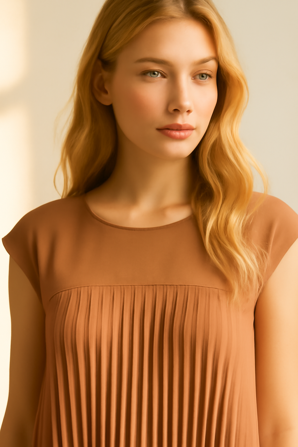 Foulard in Seta Morbida Donna, Tocco Femminile Elegante e Fluido - - Dames DRESS dresses female dress femminile fluido fluido tocco Jurk seta tocco - Concept Palermo