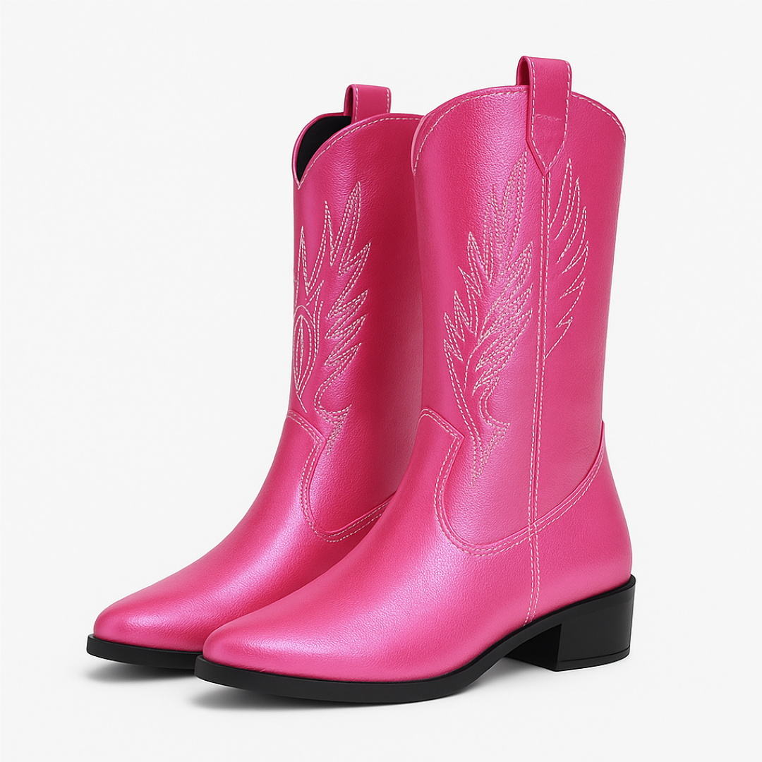 Stivali da Cowboy Metallizzati Argento Uomo - Scintillanti e alla Moda - Rosa - Accessoires cowboy Dames Laarzen metallizzati Schoenen shoes stivali stivali cowboy uomo - Concept Palermo