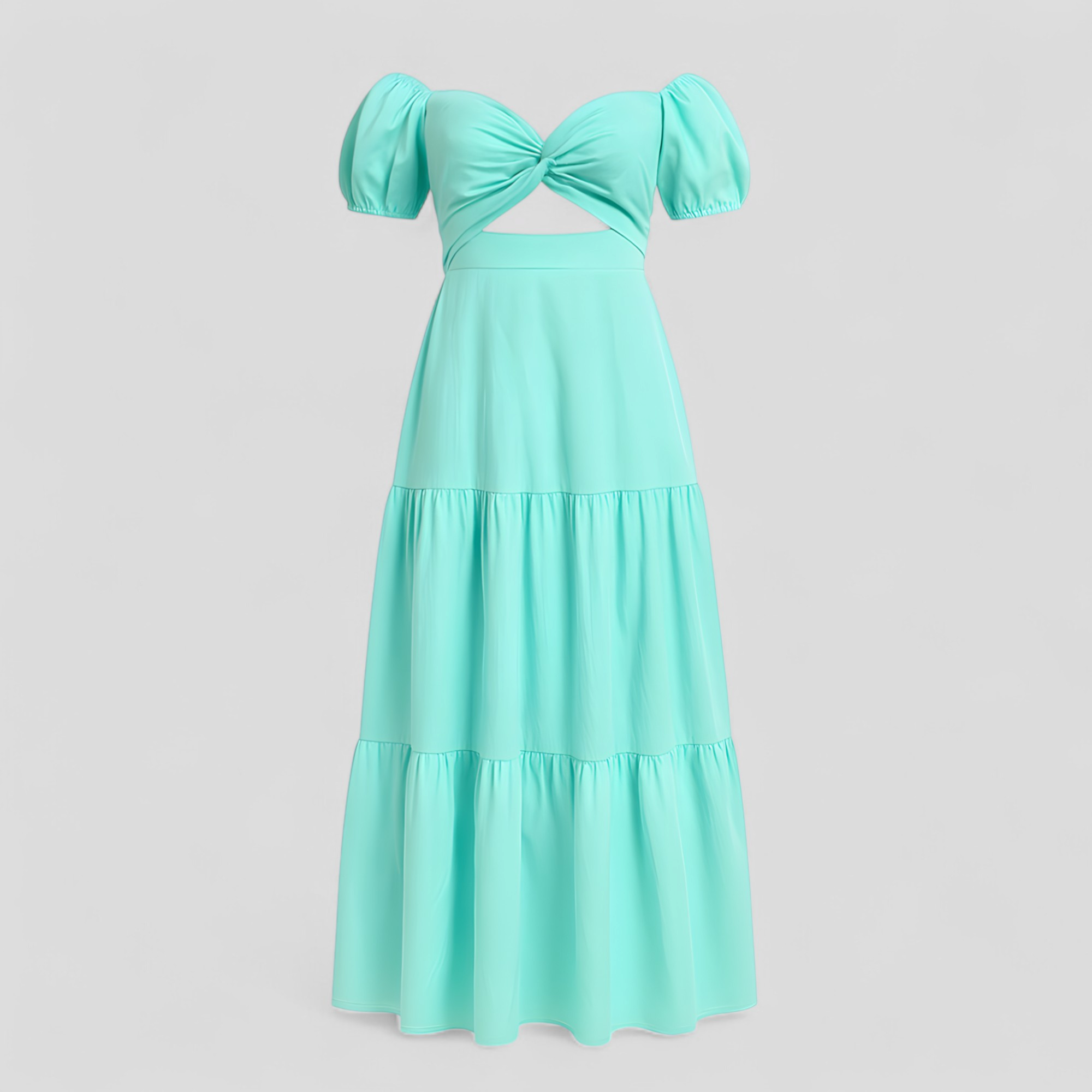 Abito Donna - Blu - abbigliamento femminile abito abito casual abito chic abito donna abito elegante abito estivo abito versatil comfort elegante donna dresses gonna lunga look sofisticato mezza manica moda estate stile moderno taglia unica tendenze moda - Concept Palermo