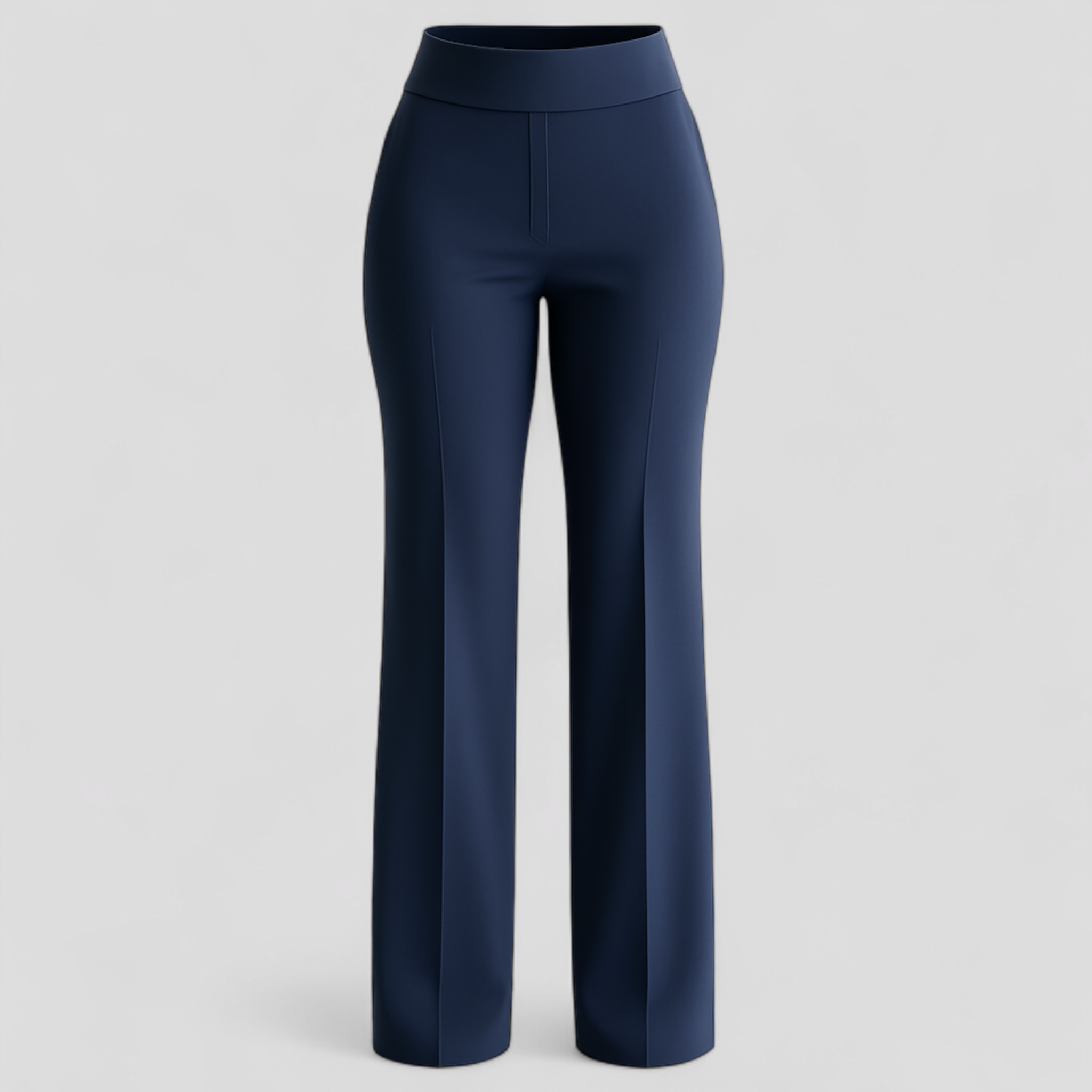 Pantaloni Donna Confortevoli - Blu scuro - ComfortCurve confortevoli donna pantaloni pantaloni casual pantaloni confortabili pantaloni donna pantaloni elasticizzati pantaloni eleganti pantaloni per ogni occasione pantaloni professionali pantaloni traspiranti pantaloni vita alta - Concept Palermo