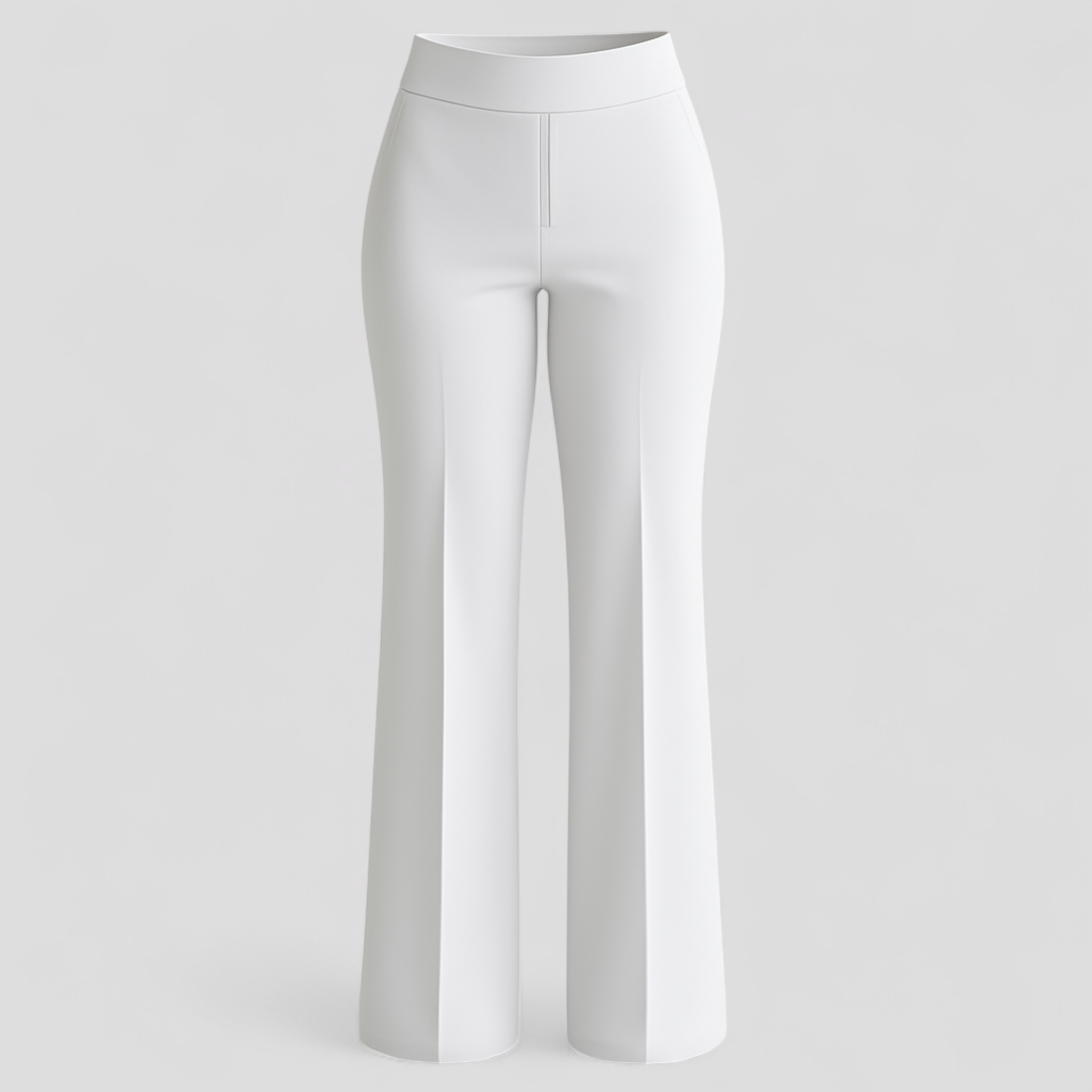 Pantaloni Donna Confortevoli - Bianco - ComfortCurve confortevoli donna pantaloni pantaloni casual pantaloni confortabili pantaloni donna pantaloni elasticizzati pantaloni eleganti pantaloni per ogni occasione pantaloni professionali pantaloni traspiranti pantaloni vita alta - Concept Palermo