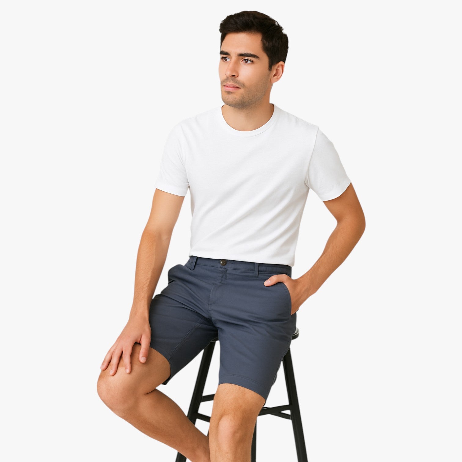 Pantaloncini da uomo in cotone elasticizzato: comfort per il relax - - comfort cotone elasticizzato Herren Shorts komfortable Shorts pantaloncini pantaloncini uomo relax shorts shorts for men Summer shorts uomo - Concept Palermo