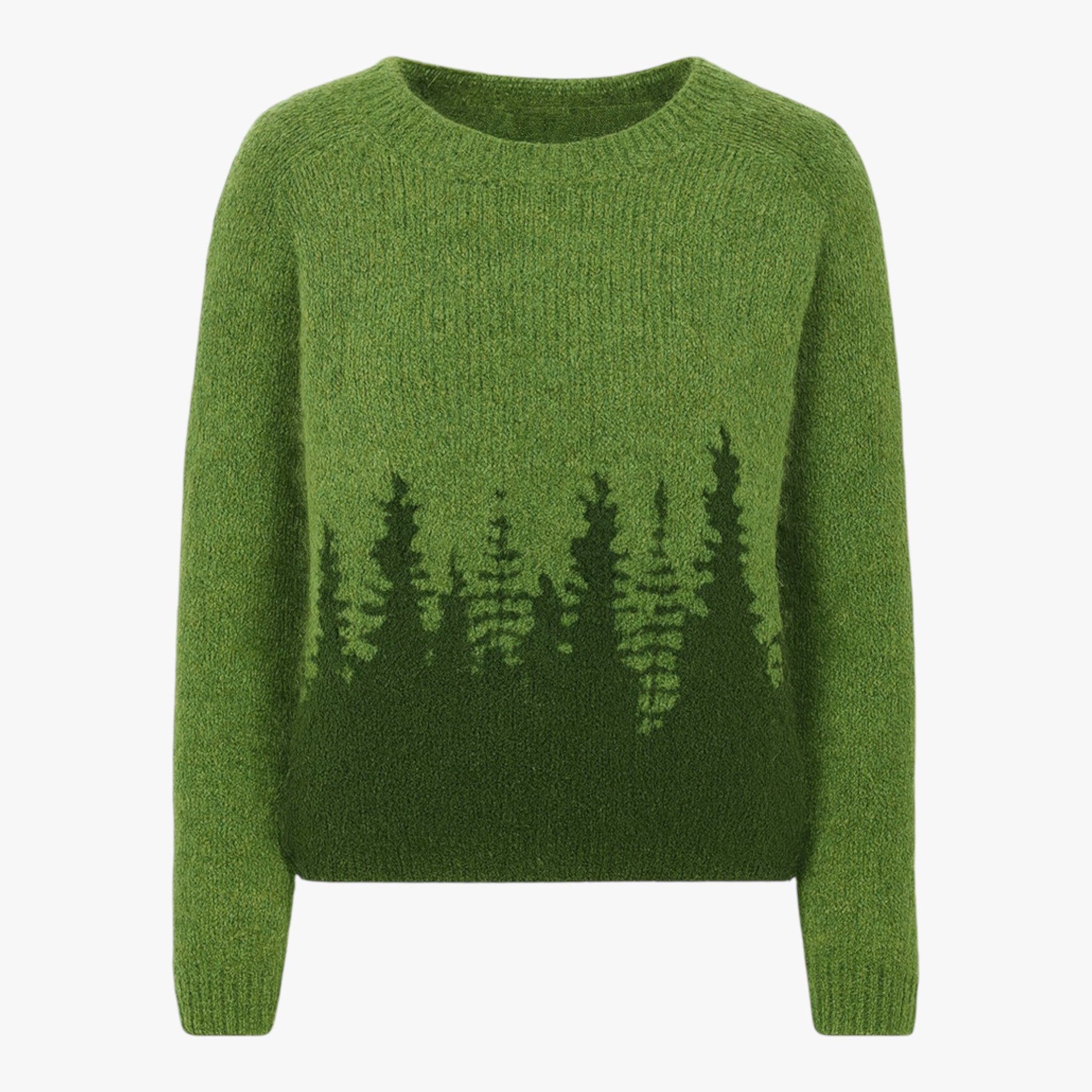 Felpa Vintage Retro Esprit per un look unico e stile - Verde Borchetti - esprit felpa felpa vintage knitted sweaters look retro Retro sweaters stile sweaters vintage - Concept Palermo