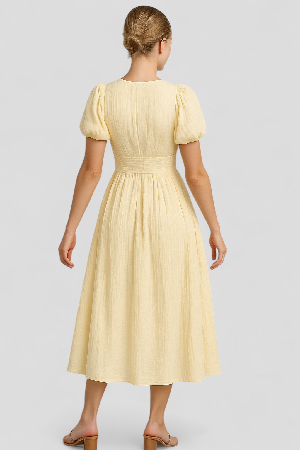 Abito Donna Maxi - - abito abito da donna abito donna abito estivo abito fantastico abito leggero abito maxi abito romantico donna dresses maxi dress vestito con maniche a sbuffo vestito elegante vestito per eventi - Concept Palermo