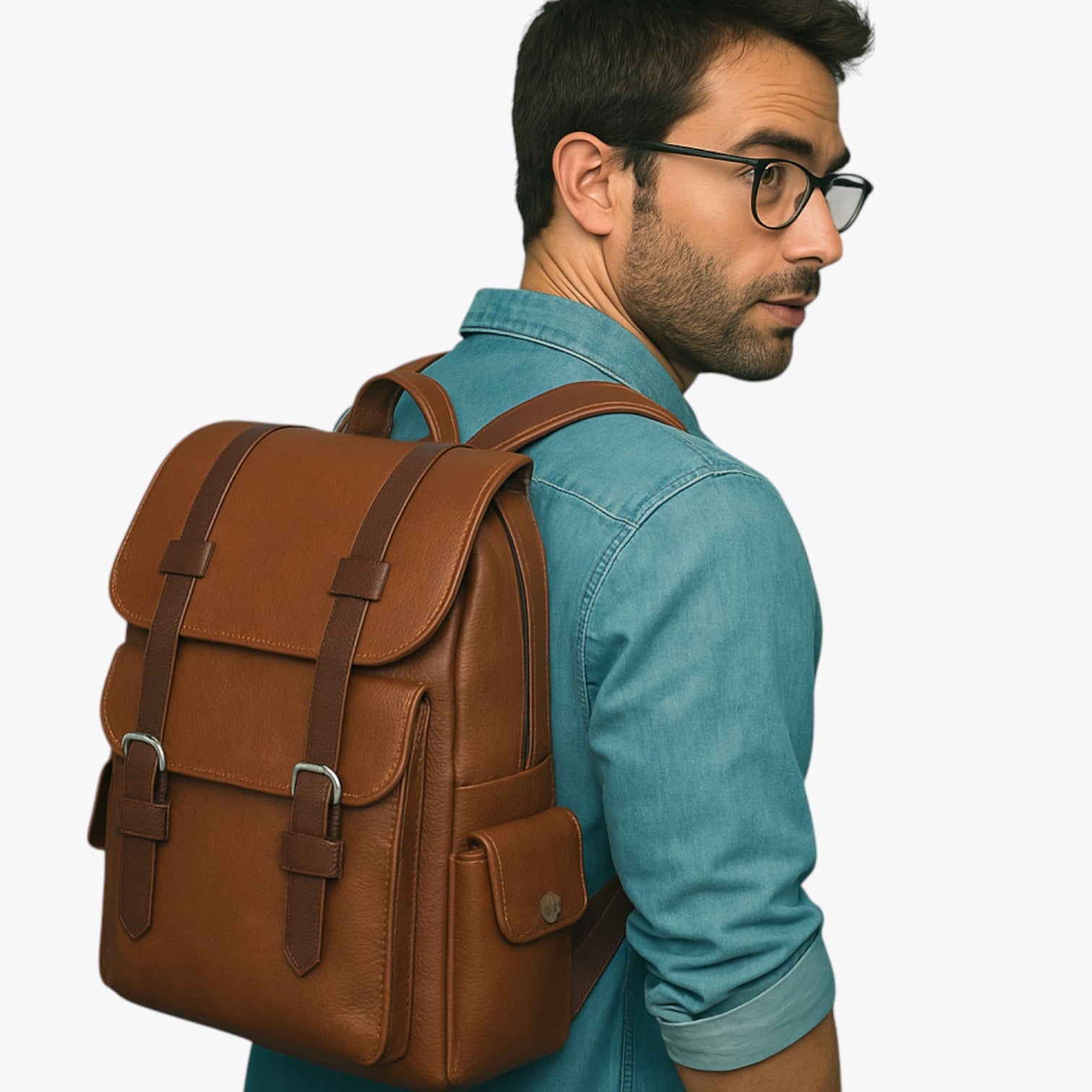 Zaino impermeabile in pelle PU per laptop: stile e protezione Uomo - - Backpack bags bags for men impermeabile laptop mens bag pelle protezione stile uomo zaino - Concept Palermo