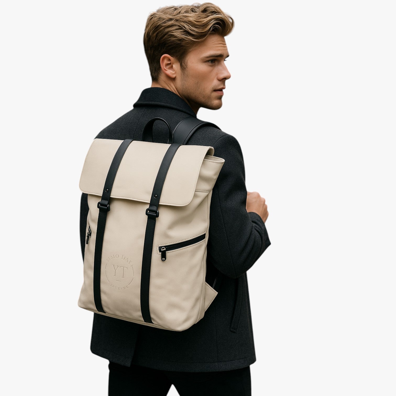 Zaino vintage unisex – spazioso, impermeabile, per laptop e viaggi Uomo - - Backpack Bags impermeabile laptop mens bag spazioso unisex uomo viaggi vintage - Concept Palermo