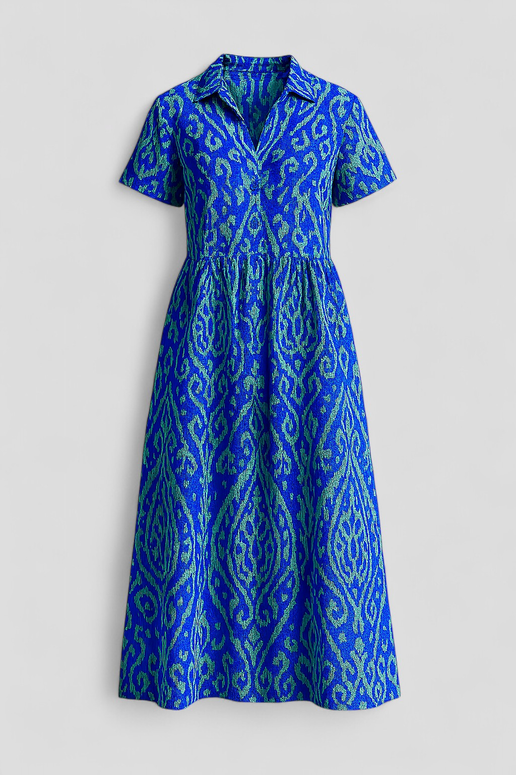 Vestito Estivo Lungo Donna Casual in Cotone con Tasche, Taglie Forti, Vari Colori - Verde - abito abito casual femminile abito estivo abito estivo con tasche abito facile da abbinare abito maxi donna abito v-collo corto abito versatile donna dresses estivo maxi dress senza maniche tasche vestito autunnale vestito estivo comodo vestito lungo elegante - Concept Palermo