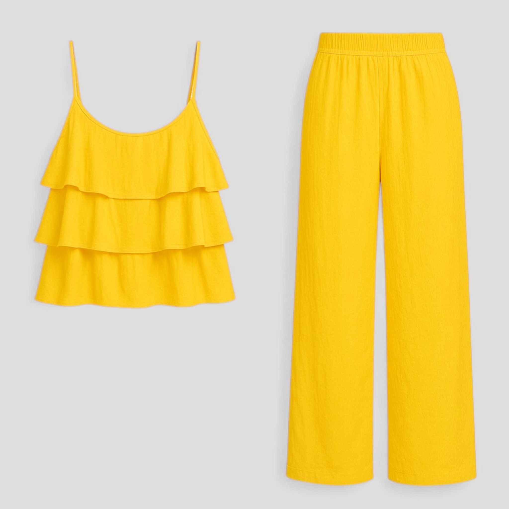 Coordinato Donna per Ogni Occasione - Giallo - abbigliamento formale abbigliamento trendy coordinato coordinato donna coordinato elegante donna look raffinato moda confortevole occasione ogni outfit sets outfit versatili set di abbigliamento stile e comfort tessuti di alta qualità vestiti casual - Concept Palermo