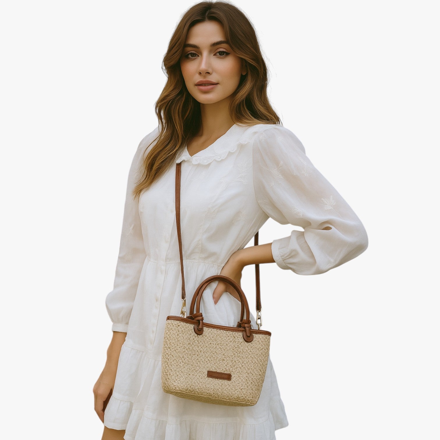 Borsa Estiva in Paglia Leggera, Chic e Pronta per la Spiaggia - - bag Bags borsa borsa estiva chic estiva handbags leggera paglia pronta women bag women bags Women's handbags - Concept Palermo