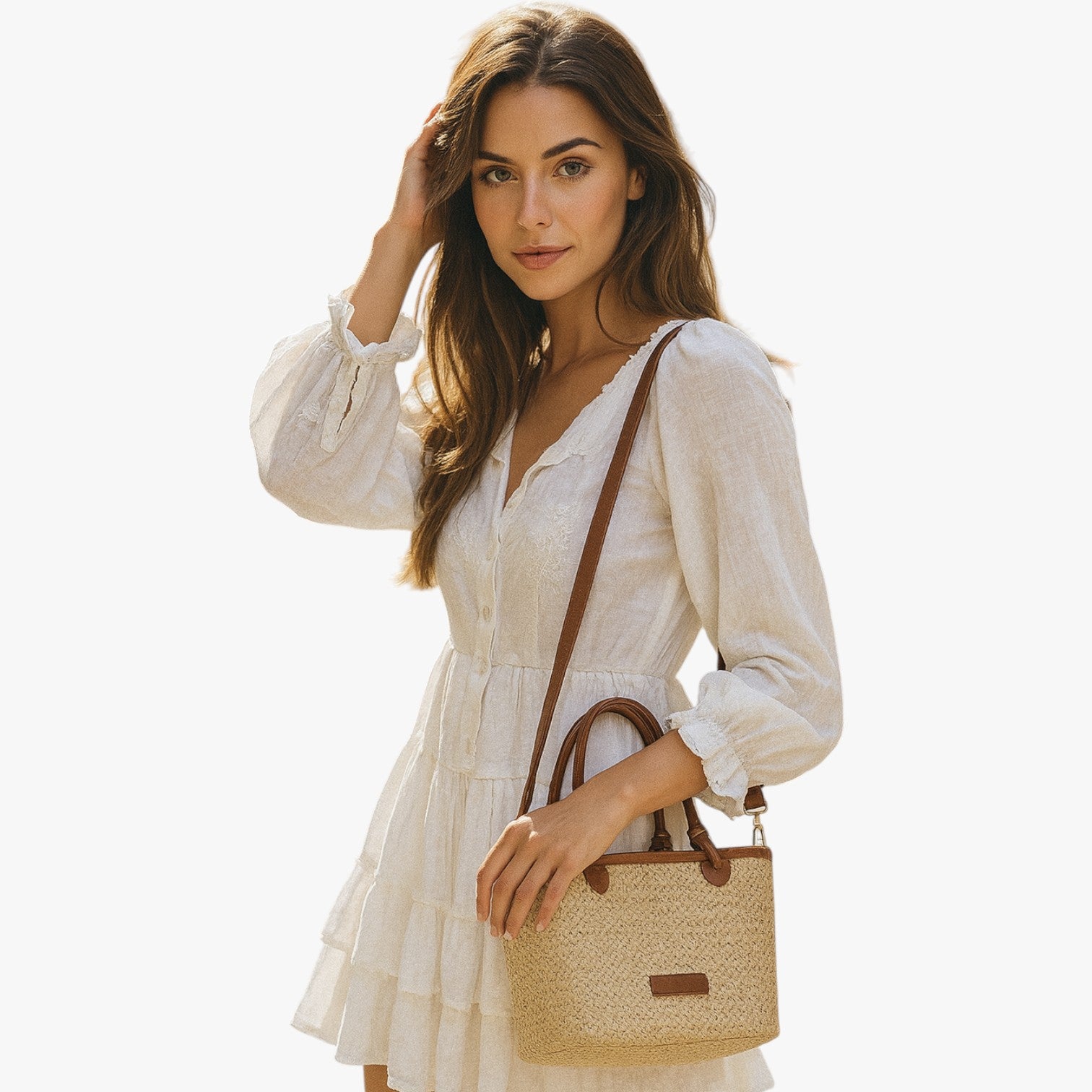 Borsa Estiva in Paglia Leggera, Chic e Pronta per la Spiaggia - - bag Bags borsa borsa estiva chic estiva handbags leggera paglia pronta women bag women bags Women's handbags - Concept Palermo