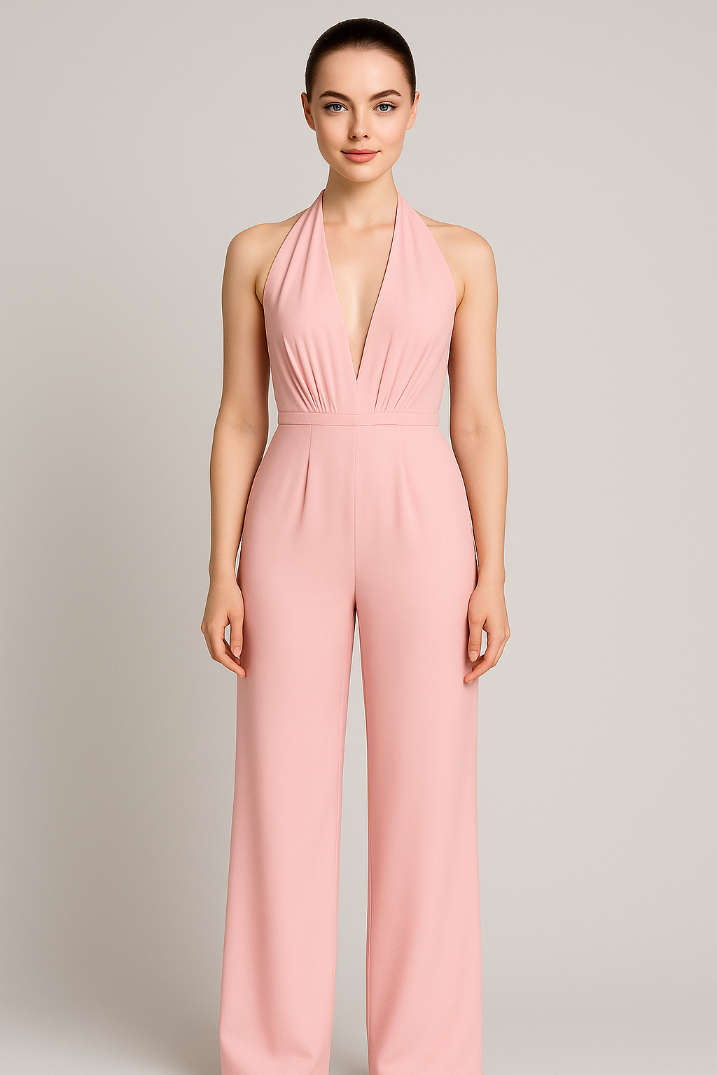 Salopette Sadie scollo all'americana e gamba larga elegante da donna - - 12/28/2024 americana gamba GOOD larga one-pieces sadie salopette scollo Summer/Jumpsuit tuta - Concept Palermo