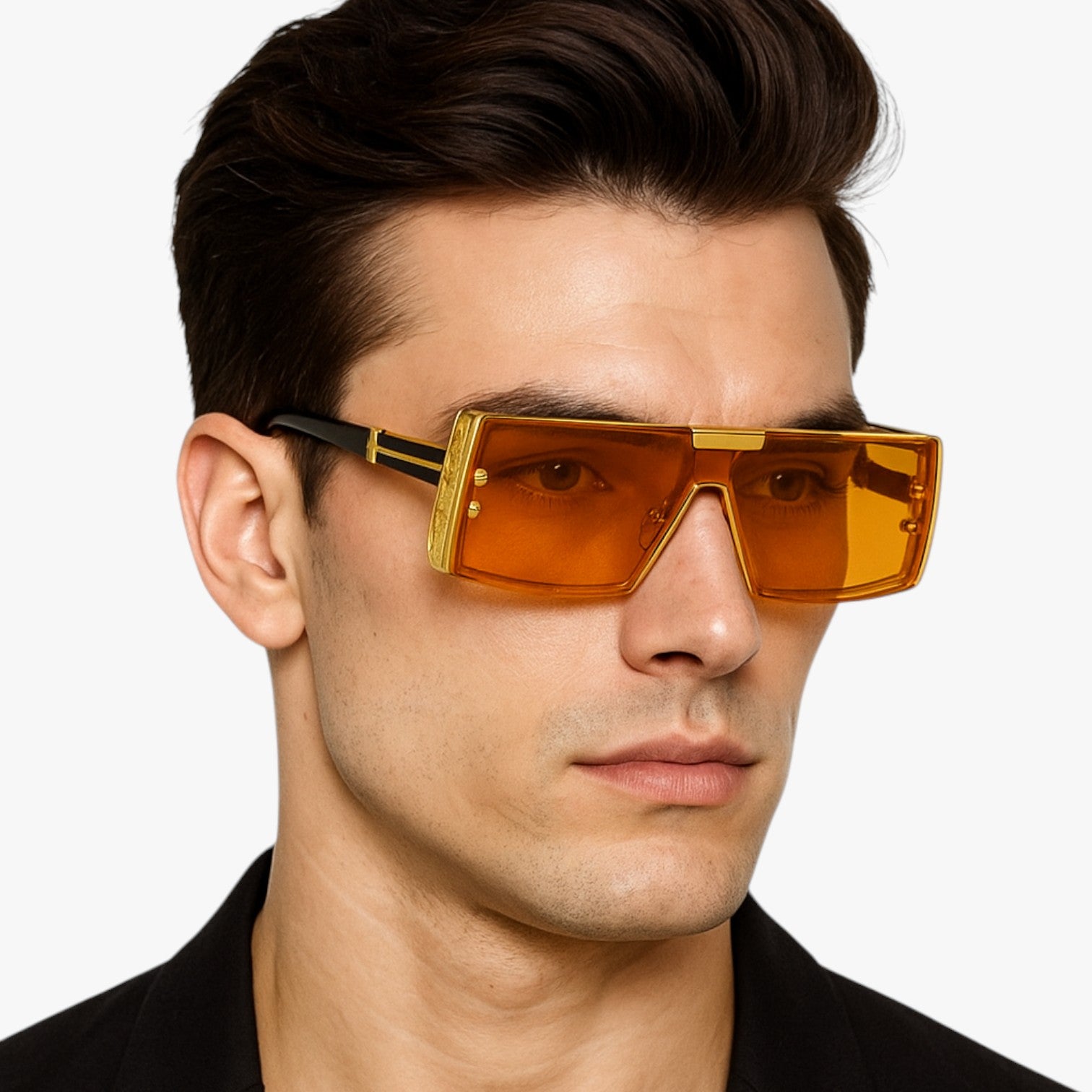 Occhiali da sole futuristici in metallo quadrato Uomo - - Fashion Sunglasses futuristici mens sunglasses metallo occhiali occhiali sole quadrato sole sunglasses uomo - Concept Palermo