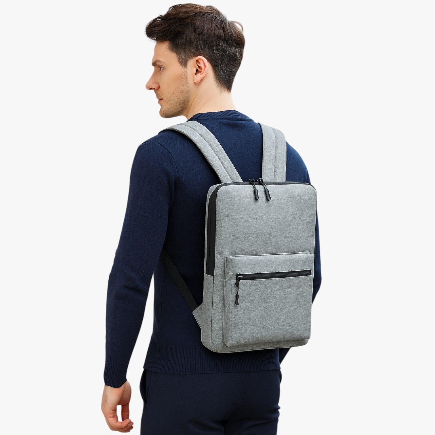 Zainetto Slim Impermeabile per Laptop 14''-15.6'' - - Bags bags for men impermeabile laptop men bag mens bag slim zainetto zainetto slim - Concept Palermo