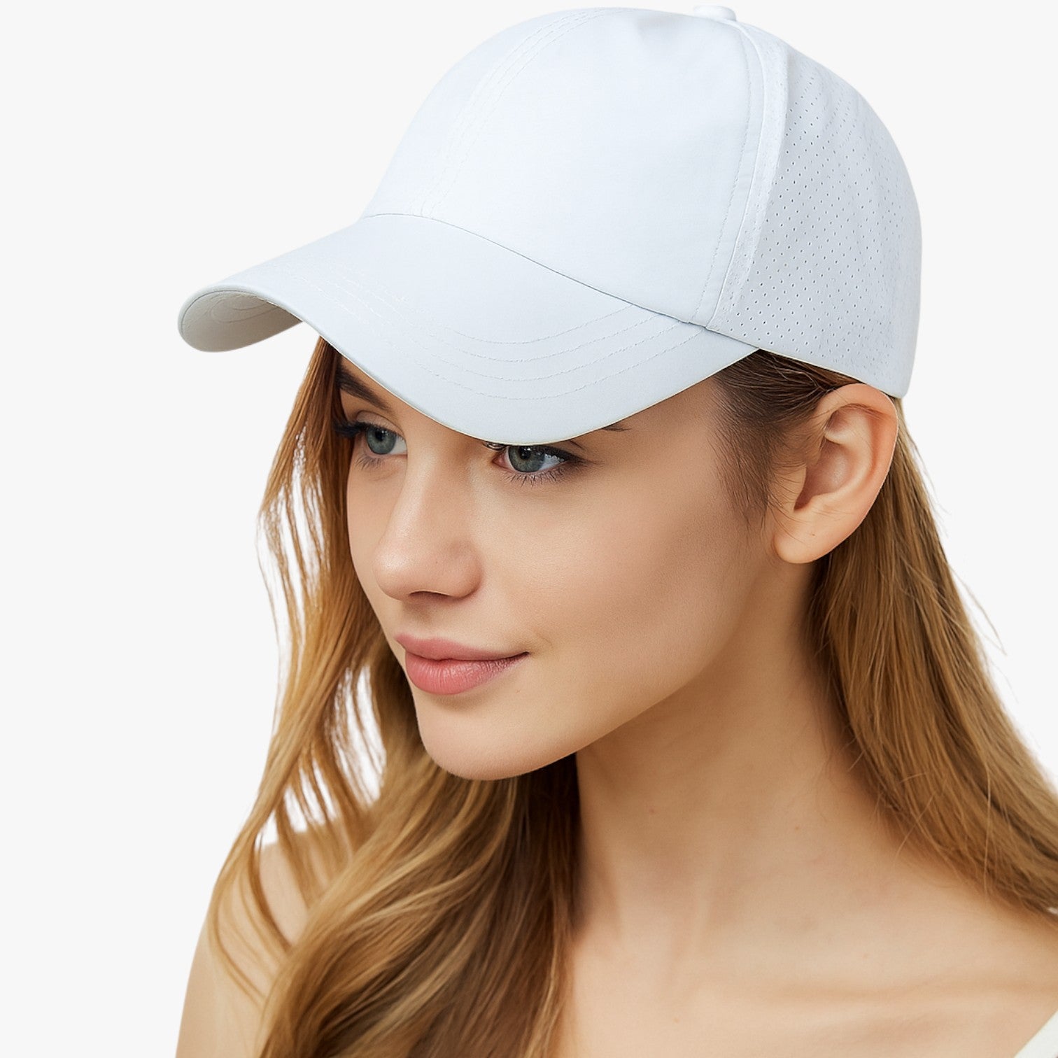 Cappello sportivo estivo con coda di cavallo e rete traspirante Uomo - - cappello cappello sportivo cavallo coda estivo hat Hat for girls hats rete sportivo traspirante women hat womens hat - Concept Palermo