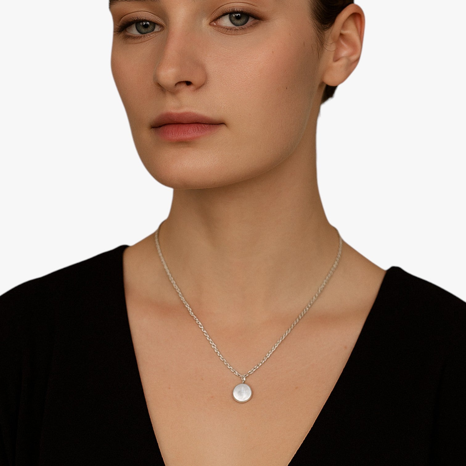 Collana Choker con Perla in Argento 925 - - choker collana collana choker elegant womens necklaces Fashion Necklaces jewelry necklace NECKLACES Necklaces for Women perla - Concept Palermo