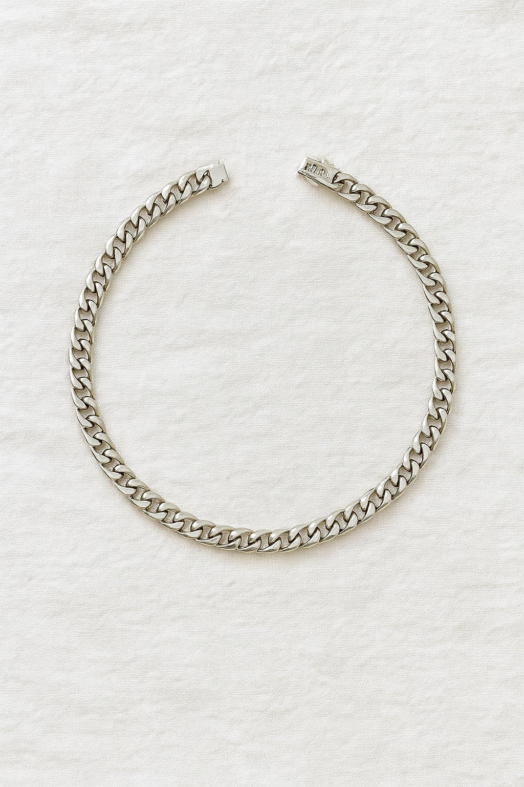 Collana da uomo in argento con maglia cubana Lana - 45 cm - collana collana uomo cubana jewelry lana maglia necklace for men NECKLACES uomo - Concept Palermo