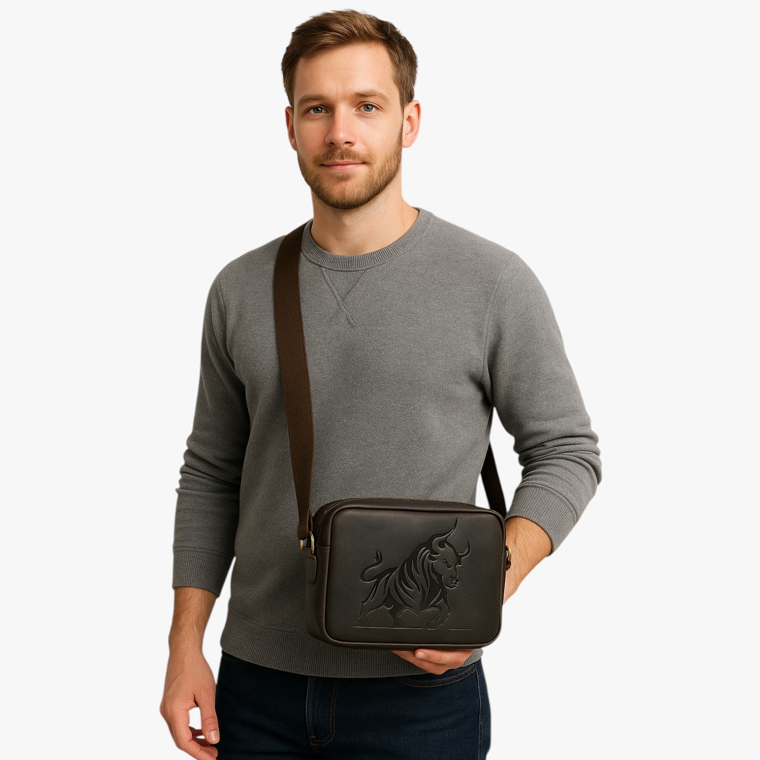 Borsa a Tracolla Uomo YATBEST, Capiente, Pronta per Ogni Giorno - - bag Bags bags for men borsa borsa tracolla capiente giorno mens bag ogni pronta Shoulder Bags tracolla - Concept Palermo
