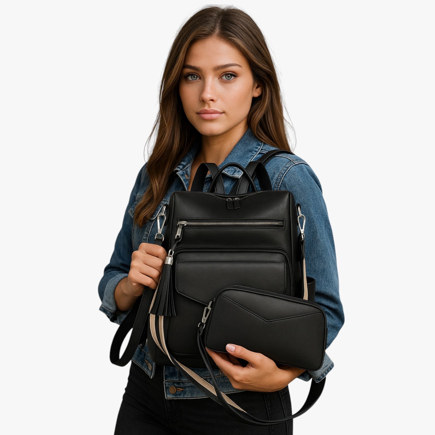 Zaino in pelle e capiente Donna - - bag Bags capiente donna handbags pelle women bags Women's handbags zaino zaino pelle - Concept Palermo