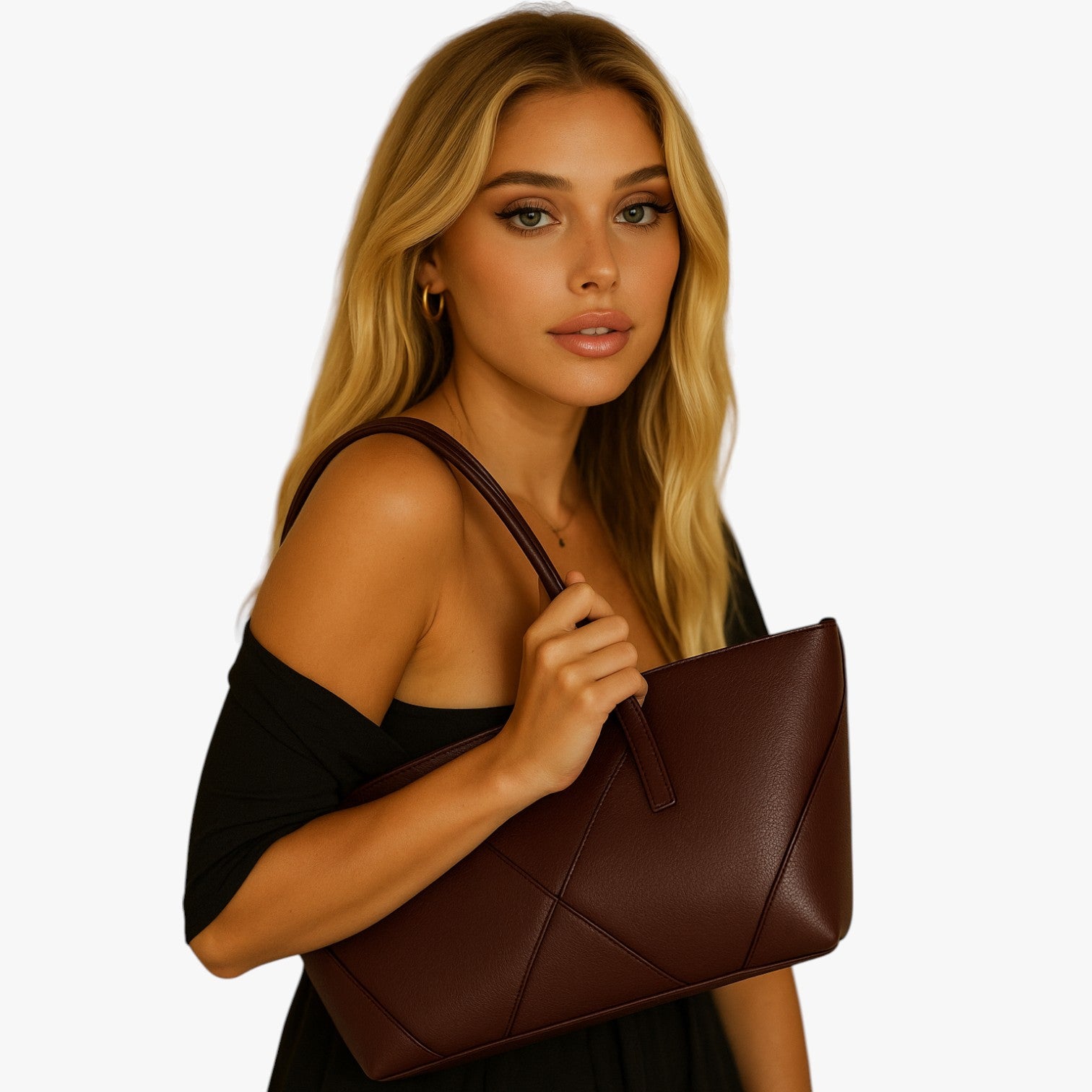 Borsa a tracolla in pelle liscia Donna - - bag Bags borsa borsa tracolla donna handbags liscia pelle tracolla women bags Women's handbags - Concept Palermo