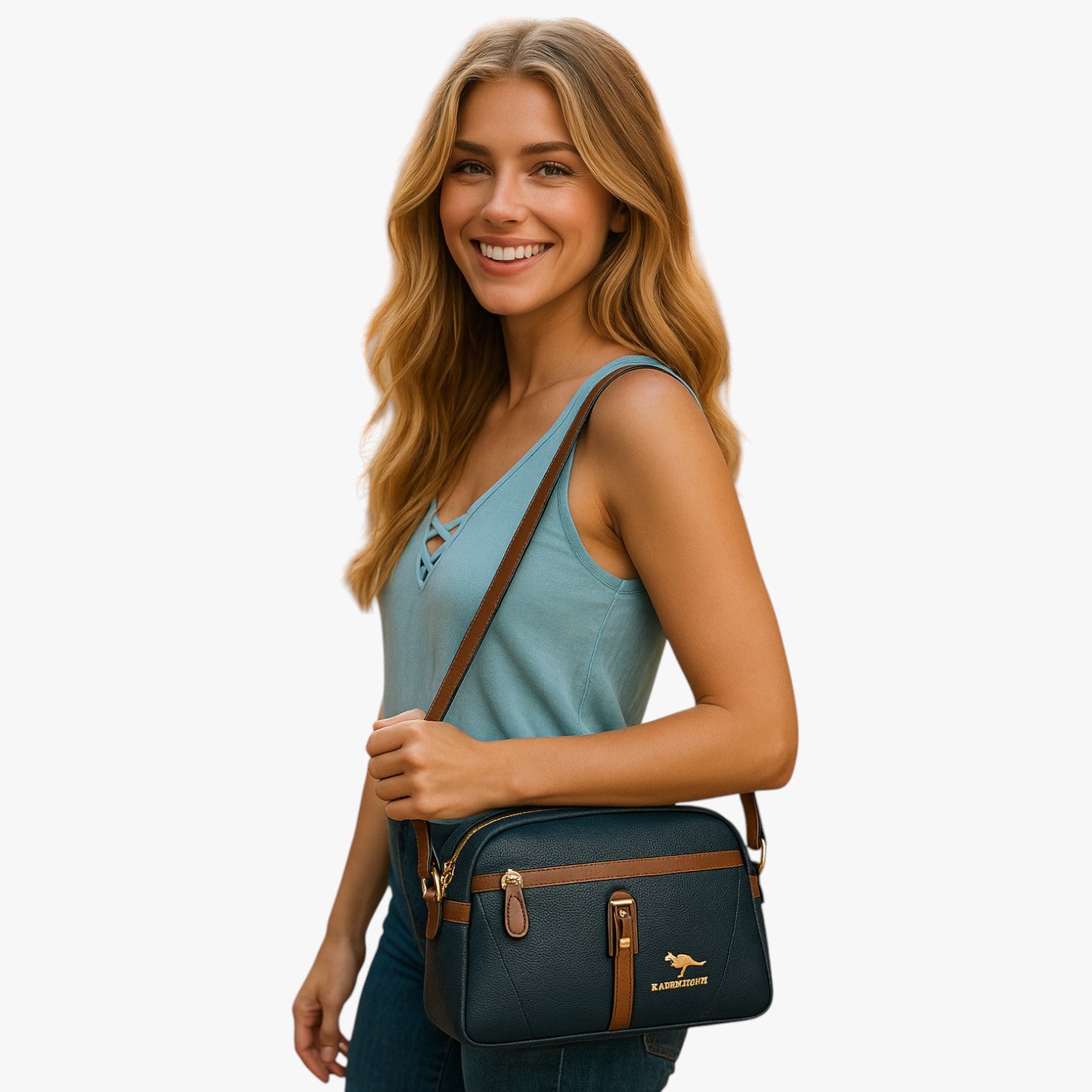Borsa Donna Compatta in Pelle Nera, Chic e Pratica per Estate 2025 - - Bags borsa borsa donna chic compatta donna estate handbags pratica women bags Women's handbags - Concept Palermo
