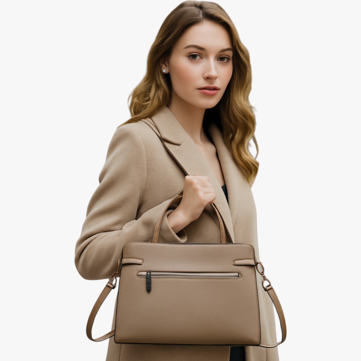 Borsa Tote Donna in Vera Pelle Nera - Grande e Spaziosa per Lavoro e Viaggio - - Bags borsa borsa tote bovina donna handbags pelle tote vera women bags Women's handbags - Concept Palermo