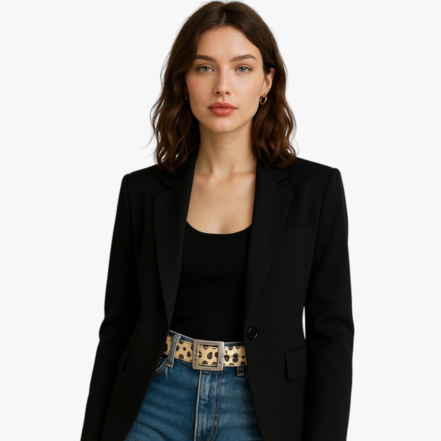 Cintura Y2K Leopardata Stile Punk Vintage Donna - - Belts belts for woman cintura cintura leopardata donna leopardata punk stile vintage waist belt for women Womens belt - Concept Palermo
