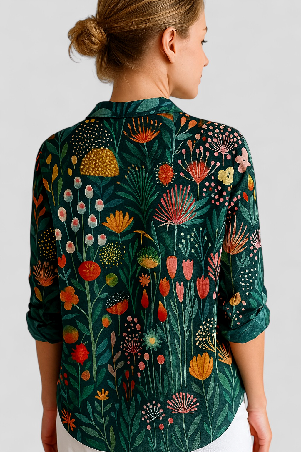 Blusa Floreale Estiva Donna Maniche Corte Colorata S-XL - Stampa Unica - - abbigliamento casual blusa blusa colorata blusa donna blusa versatile colorata comoda e stilosa donna gonna e blusa look giocoso moda estiva outfit unico stampa stampa artistica taglie disponibili unica women's top clothes - Concept Palermo