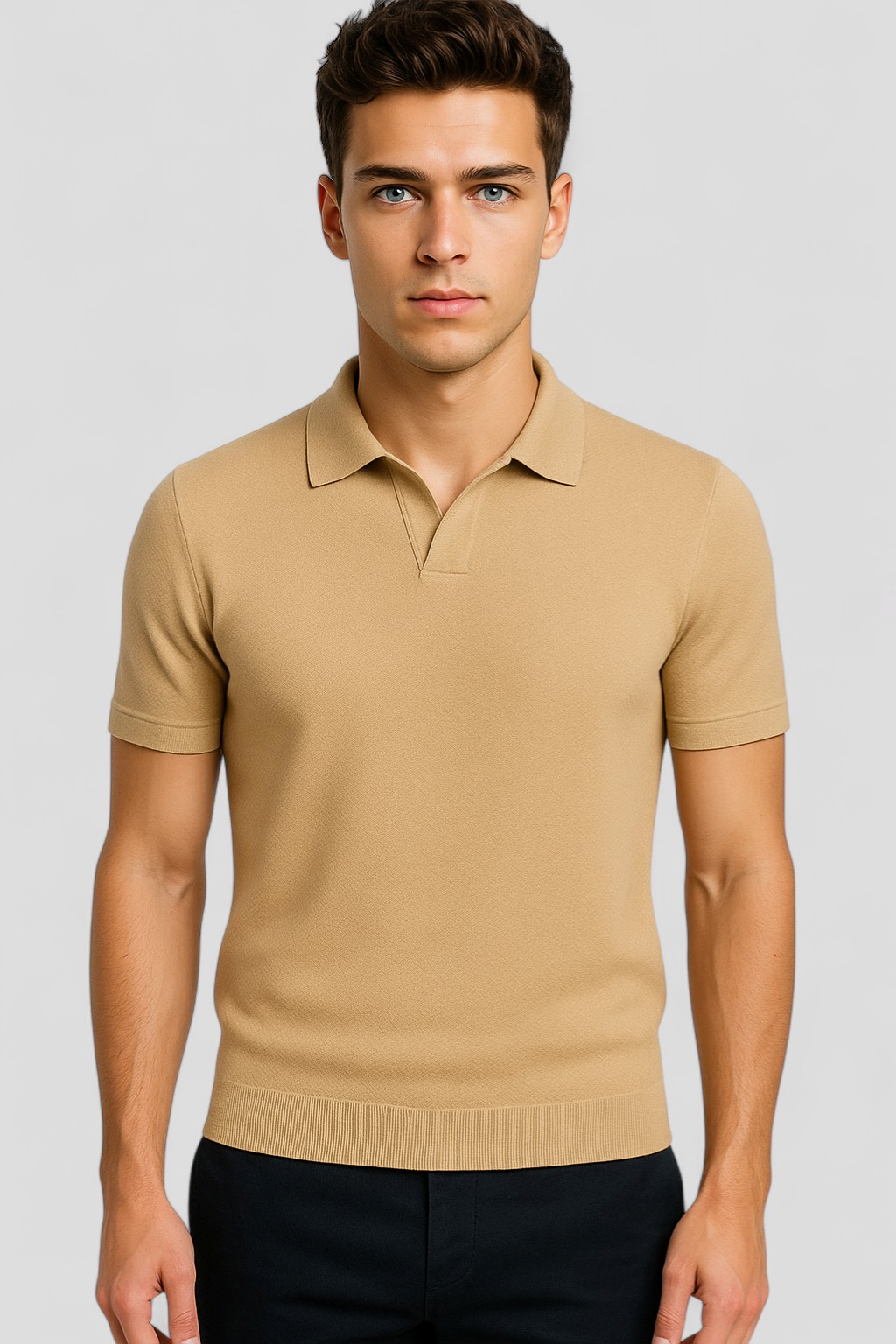 Polo Uomo Manica Corta Strutturata in Cotone - Vari Colori e Taglie - - abbigliamento maschile corta maglietta polo casual manica men's top clothes polo polo estiva polo fit slim polo in cotone polo moderno polo shirt elegante polo shirt strutturato polo shirt uomo polo uomo strutturata t-shirt con colletto uomo - Concept Palermo