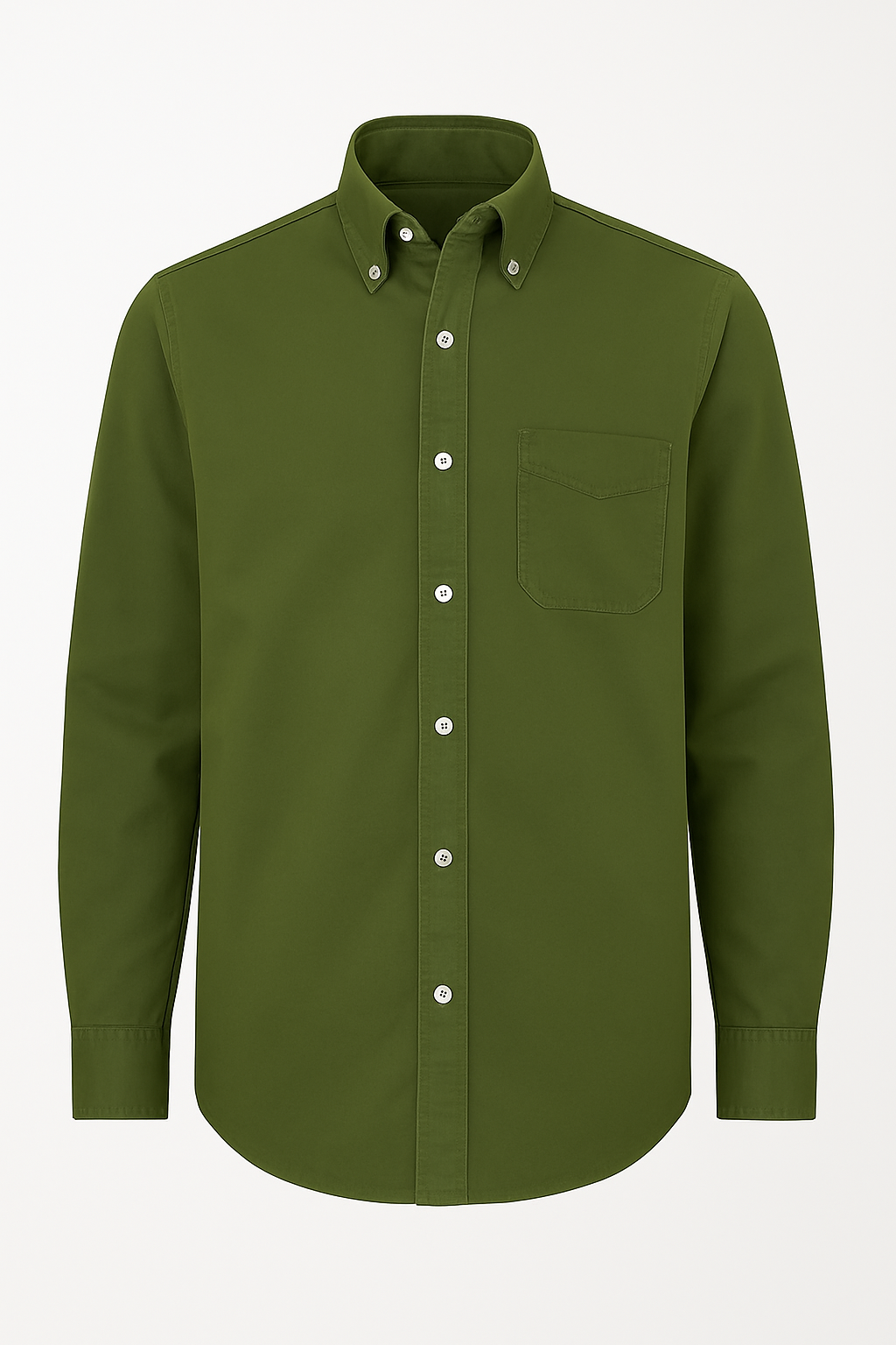 Camicia classica in cotone a maniche lunghe – Stile senza tempo in diversi colori - Verde - camicia camicia classica classica colori cotone diversi lunghe maniche men's polo men's polo shirt Shirts und Polos - Concept Palermo
