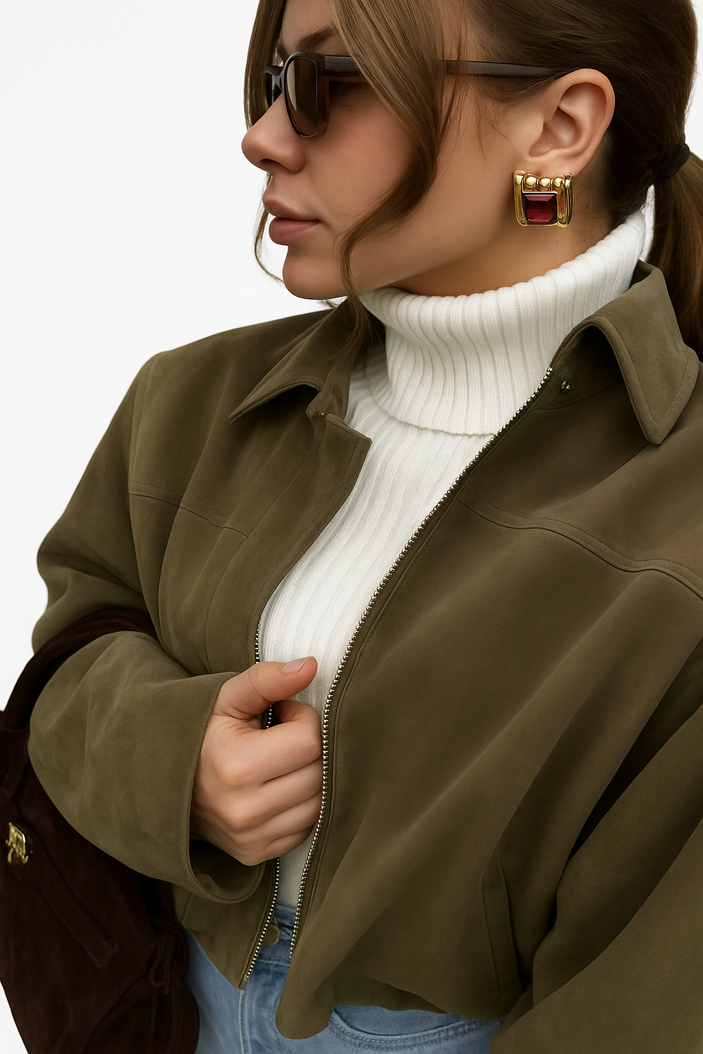 Giacca con zip Easy Layer - - easy giacca giacca easy Jackets & Coats layer women's coats & jackets - Concept Palermo