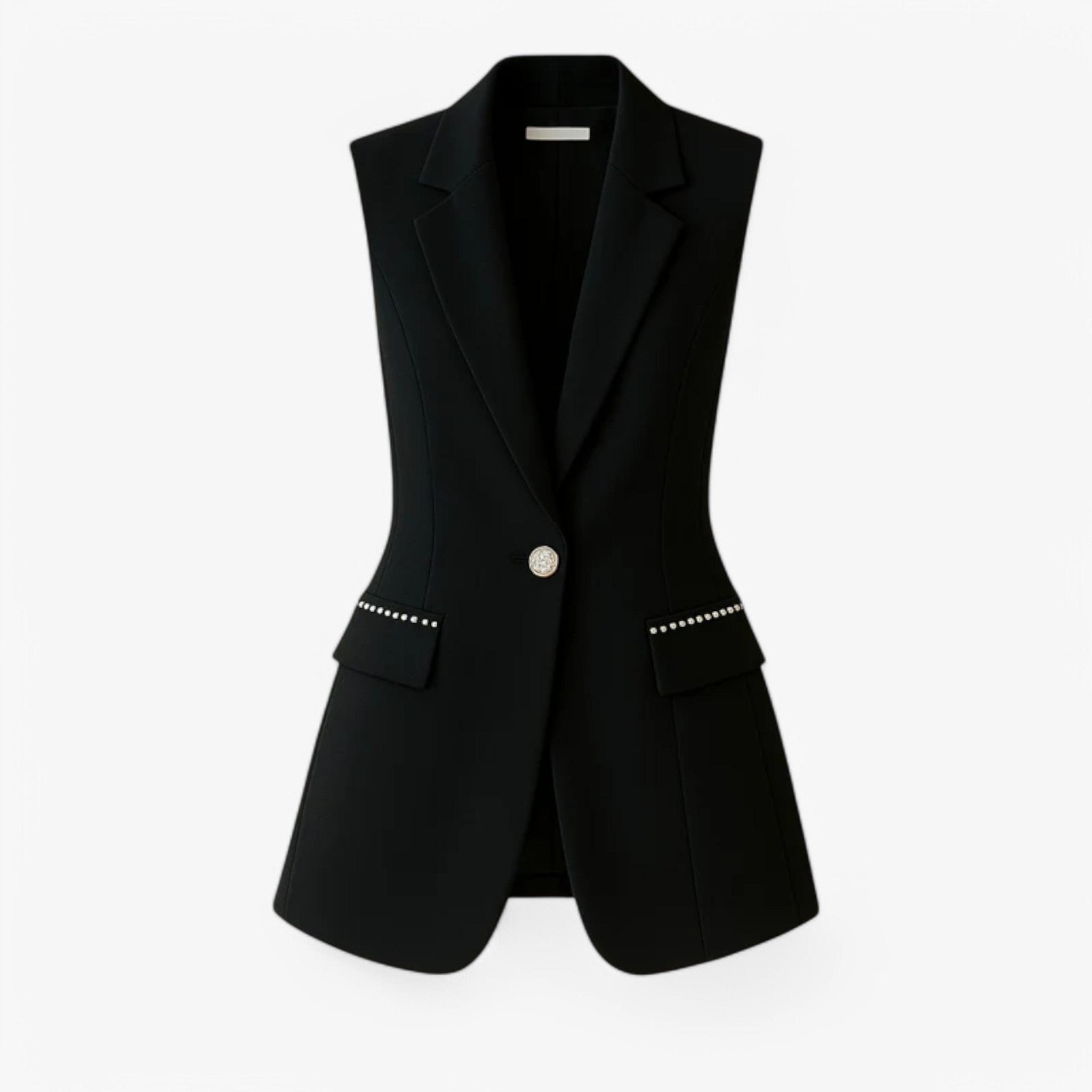 Gilet Uomo Leggero e Versatile - Perfetto per Primavera/Estate - Nero - gilet gilet maniche leggero maniche tops for women versatile vests WOMEN women's top clothes - Concept Palermo