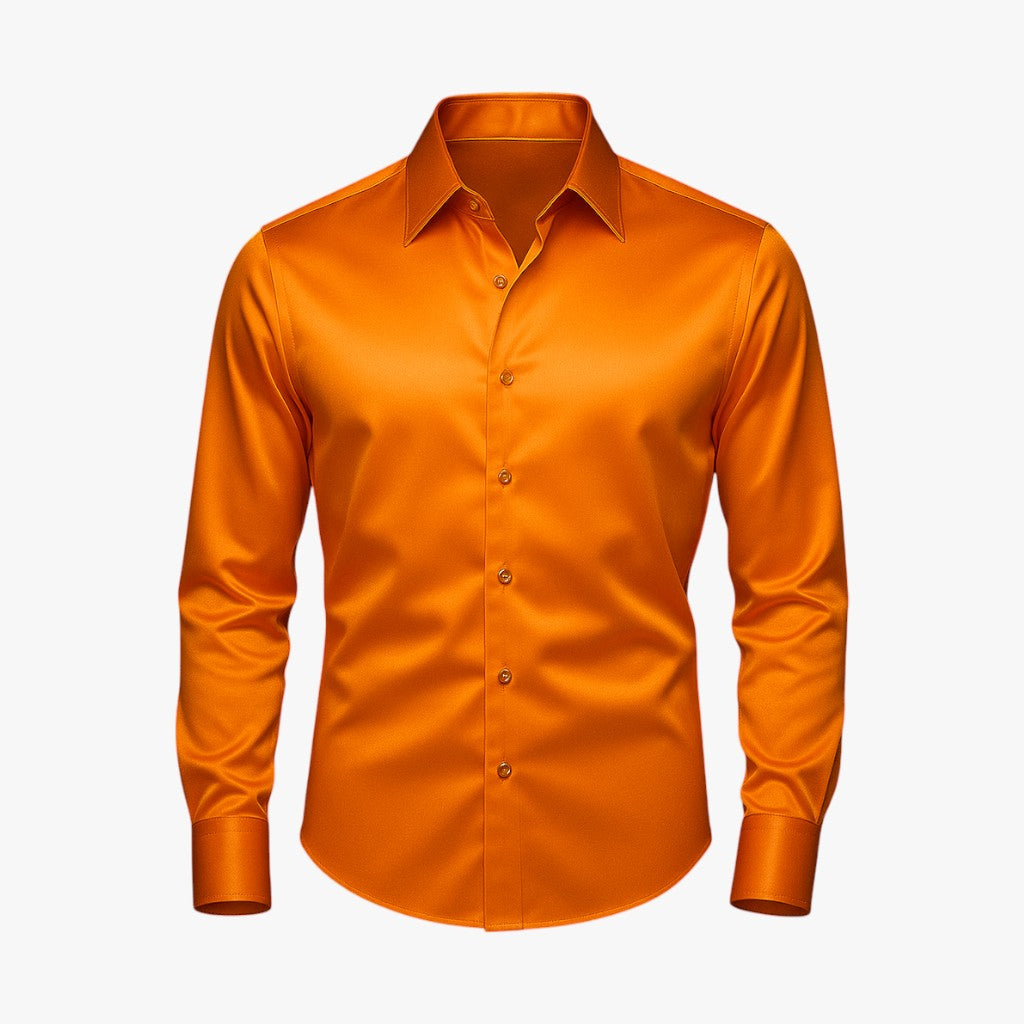 Camicia Casual Chic - Look Moderno, Sensazione Uomo - Arancione - camicia camicia casual casual chic Entspanntes Hemd Frauen Hemd Hemd für Männer Hemden Hemden & Oberteile Hemden für Männer Hemden und Oberteile Herrenhemd Kleidung Komfort Komfort-Hemd look Lässig men's top clothes Mode Männer Hemden Oberbekleidung sensazione Stilvoll Stylische Hemden Stylisches Hemd uomo - Concept Palermo
