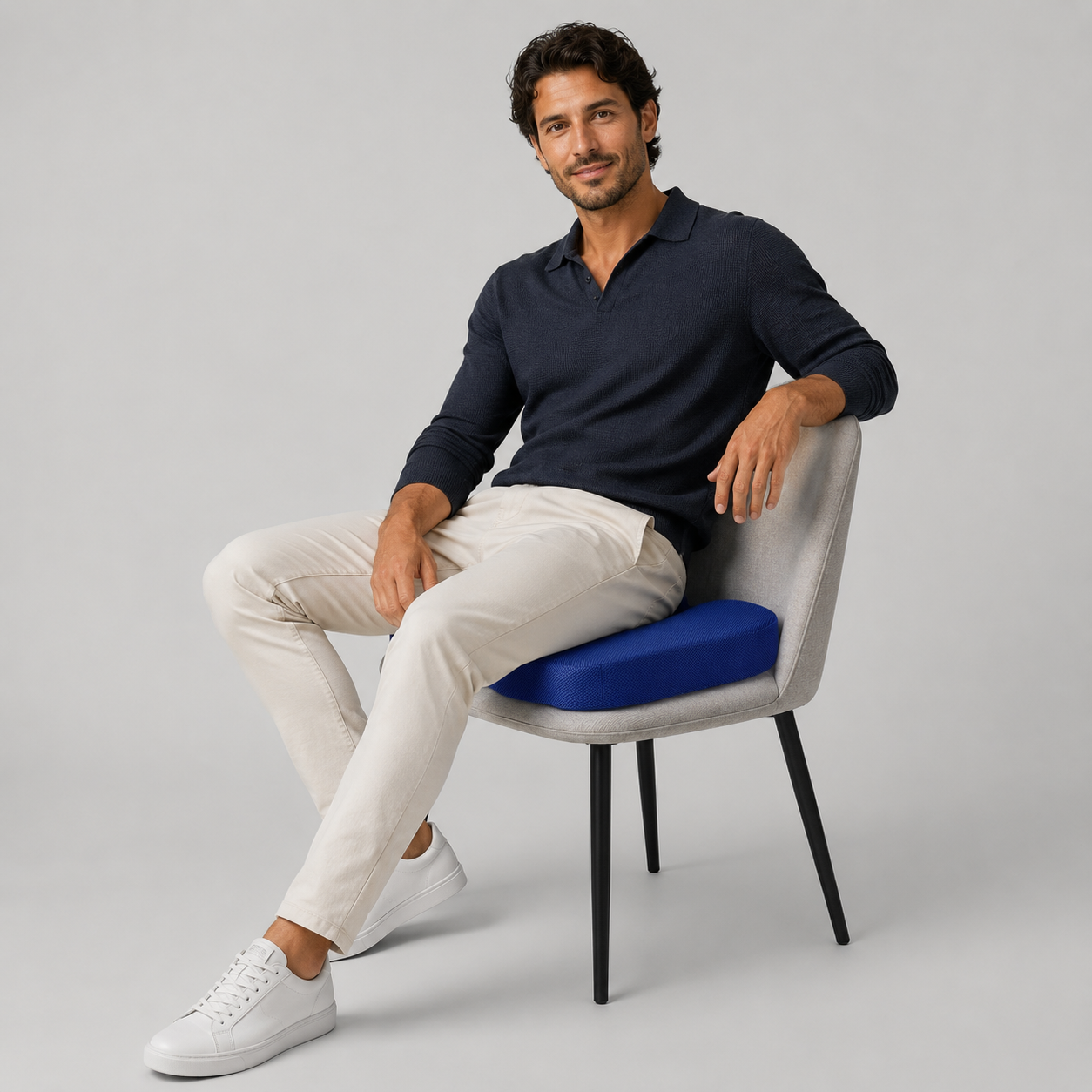 Cuscino Ortopedico Ergonomico in Memory Foam per Sedia Ufficio e Auto - Sollievo Dolore Schiena/Anca - - alla alle cushion dolori ortho comfort seat | riduce i dolori alle anche e alla schiena - € ortho pillow Pillow riduce riduce dolori schiena - Concept Palermo