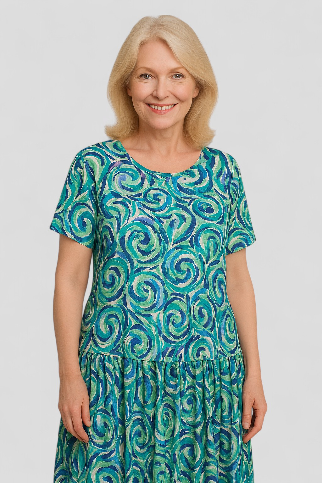 Vestito Estivo Floreale Donna Lungo - - abbigliamento estivo abito in chiffon abito leggero donna dresses estivo floreale moda femminile stile estivo vestito vestito casual elegante vestito con stampa vestito estivo vestito floreale vestito versatile - Concept Palermo