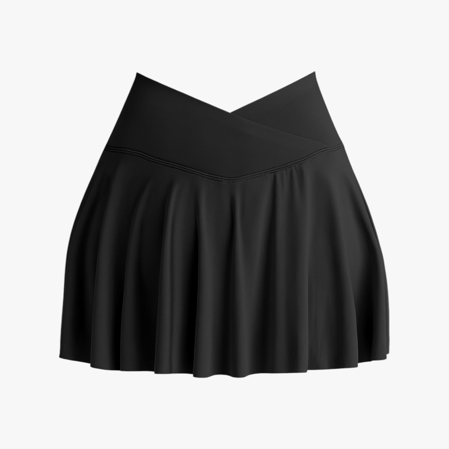 Gonna sportiva elasticizzata con shorts integrati Donna - - clara | gonna sportiva elasticizzata con shorts integrati- €25 donna elasticizzata gonna gonna sportiva integrati shorts sport sportiva - Concept Palermo