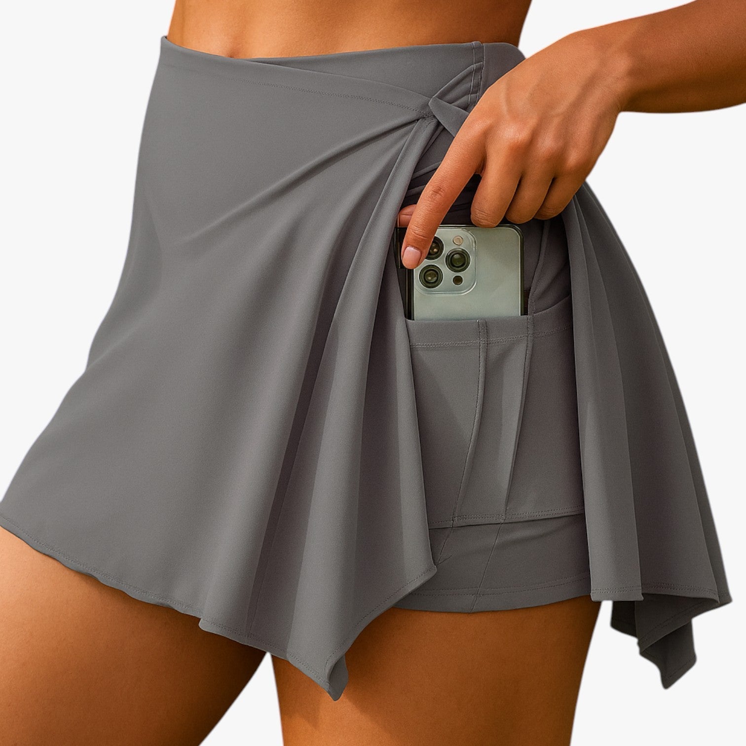 Gonna da tennis a strati veloci con pantaloncini integrati Donna - - donna gonna gonna tennis integrati pantaloncini strati tennis veloci women's sportswear - Concept Palermo