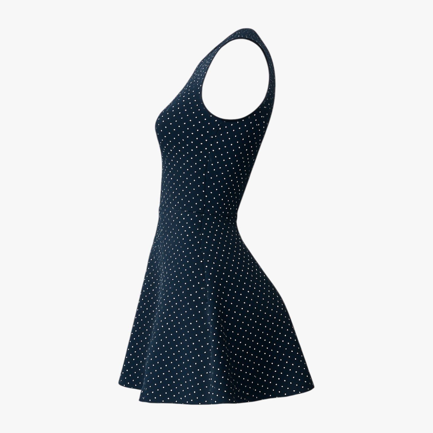 Vestito mini senza maniche con pois Pelle Donna - - donna dresses maniche pelle pois vestito vestito maniche - Concept Palermo