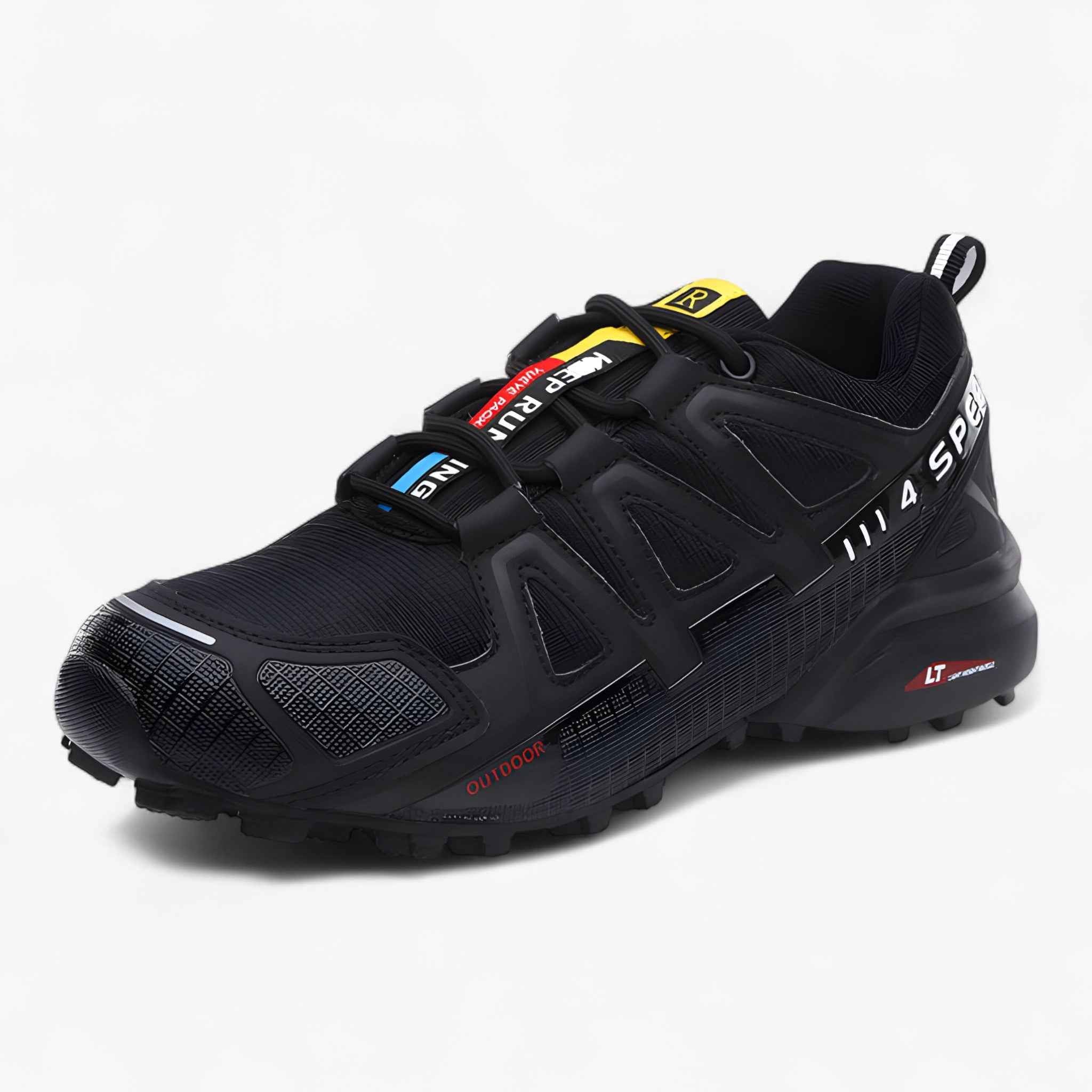 Scarpe Escursionismo Uomo Impermeabili – Trekking Montagna Confortevoli, Antiscivolo - Noir - antidérapante category-shoes chaussures chaussures randonnée cross-from-marche-lino-15831874339165 homme imperméable Men's Shoes New-google randonnée semelle shoes Shoes men trekking - Concept Palermo